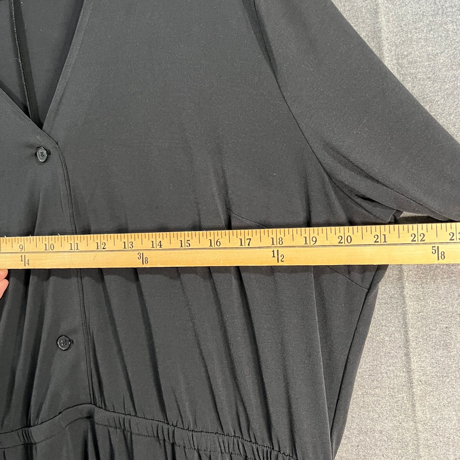 Other Girl With Curves Regular Collared Knit Midi Shirt Dress Size XL / US 12-14 / IT 48-50 - 9 Thumbnail