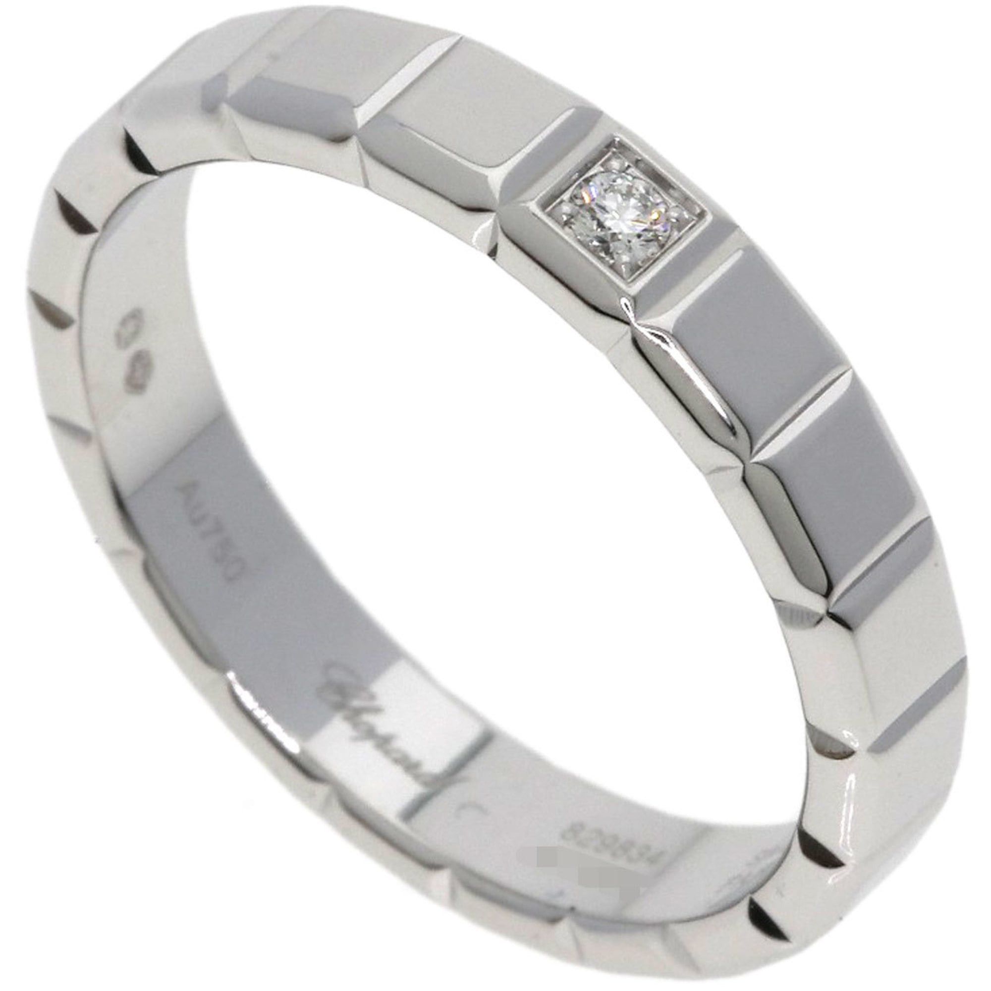 Chopard Chopard Ice Cube 1P Diamond Ring in 18K White Gold for Women Size ONE SIZE - 1 Thumbnail
