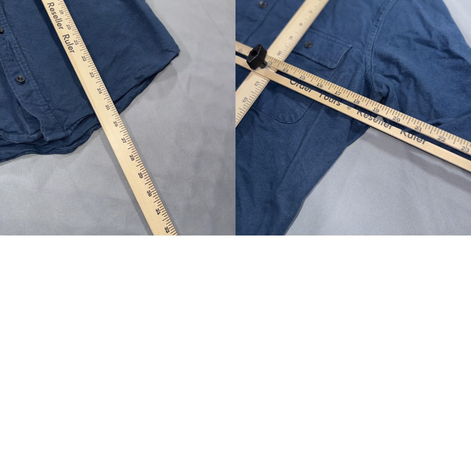 Taylor Stitch Taylor Stitch Shirt Mens 36 Blue Long Sleeve Button Front Workwear Casual Size US M / EU 48-50 / 2 - 8 Thumbnail