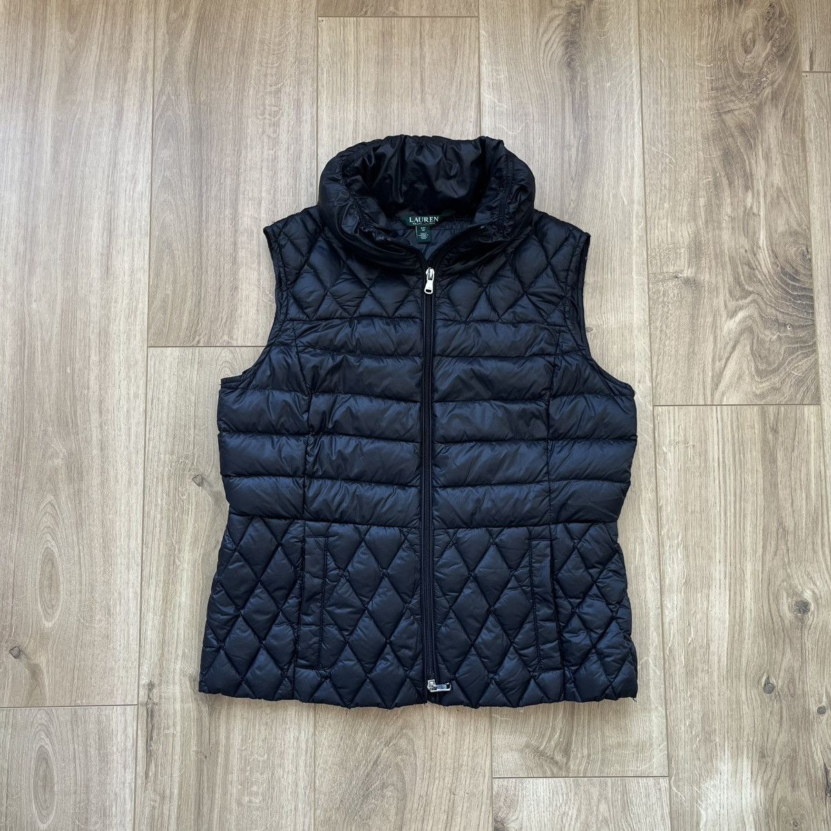 Lauren Ralph Lauren Lauren Ralph Lauren Quilted Down Womens Vest Size S / US 4 / IT 40 - 1 Thumbnail