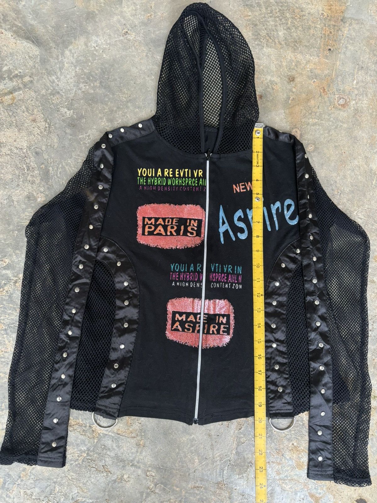 Hysteric Glamour Y2k Opium Mesh Ifsixwasnine Lgb Punk Style Hoodie Size M / US 6-8 / IT 42-44 - 11 Thumbnail