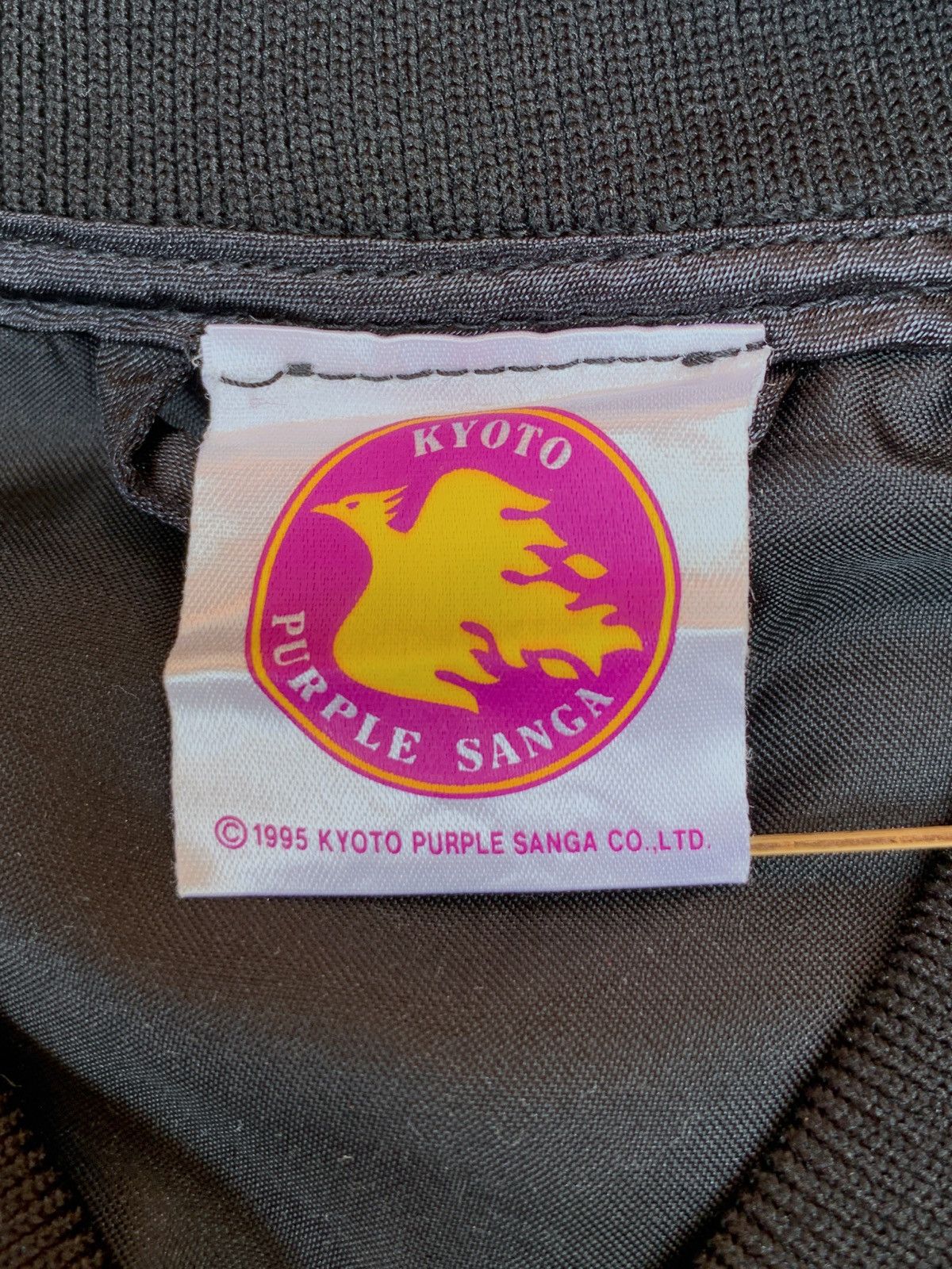 Japanese Brand × Vintage Vintage kyoto purple sanga J-League 90s jacket Size US M / EU 48-50 / 2 - 8 Thumbnail
