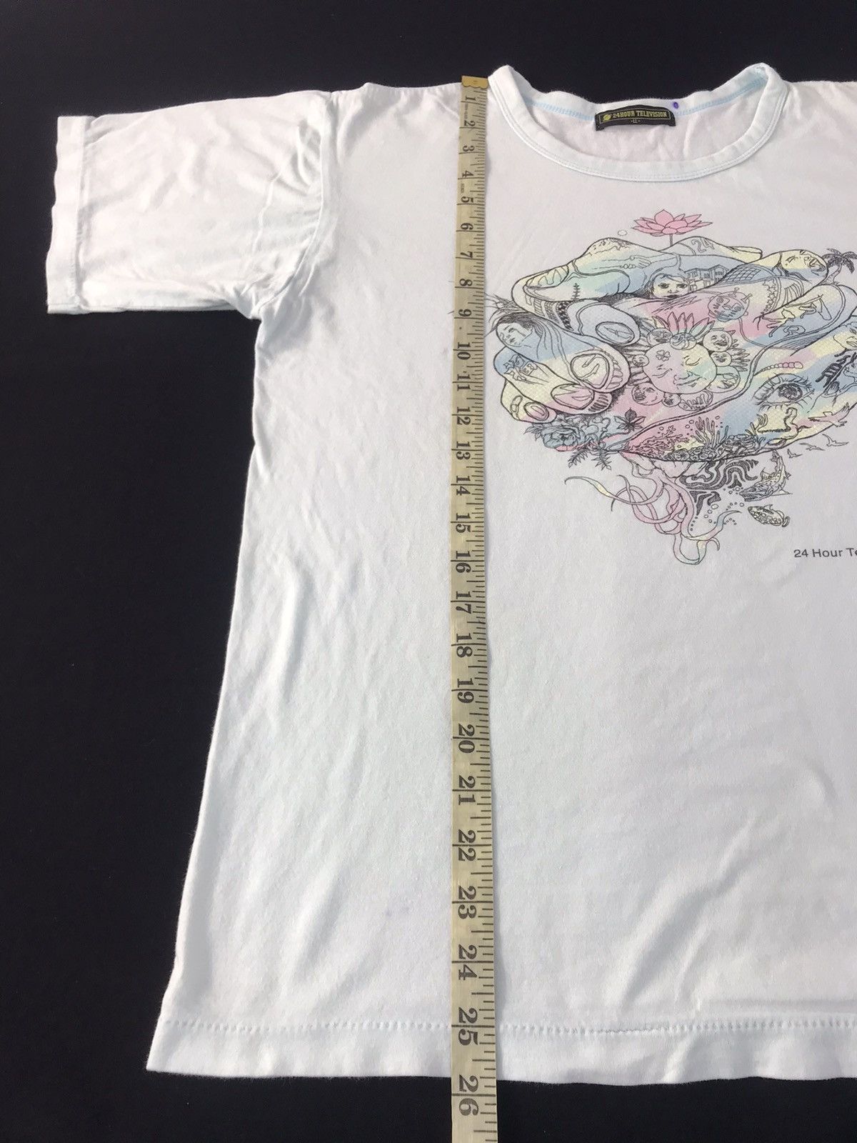 Japanese Brand 24 Hour Television Inori For Our Planet Printed Tee Size US L / EU 52-54 / 3 - 8 Thumbnail