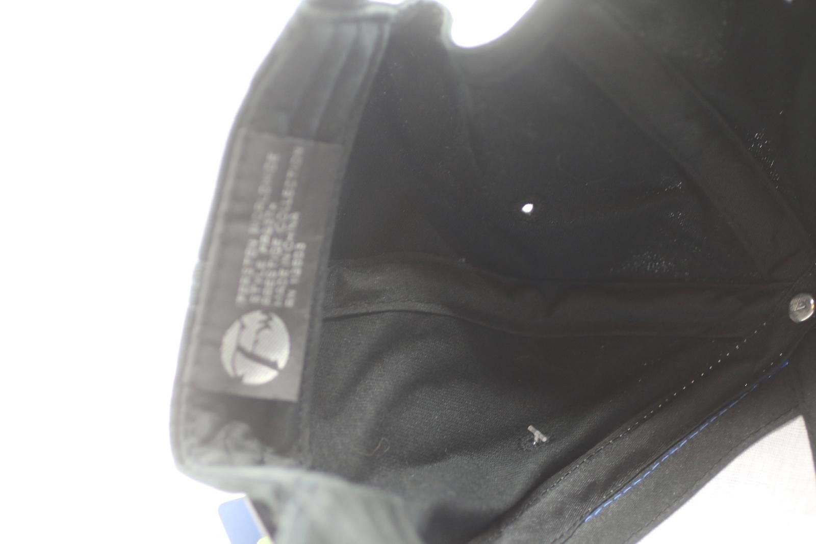 Point Zero Gree Logo Baseball Cap Black Blue Organic Fabric Adjustable Size ONE SIZE - 11 Thumbnail
