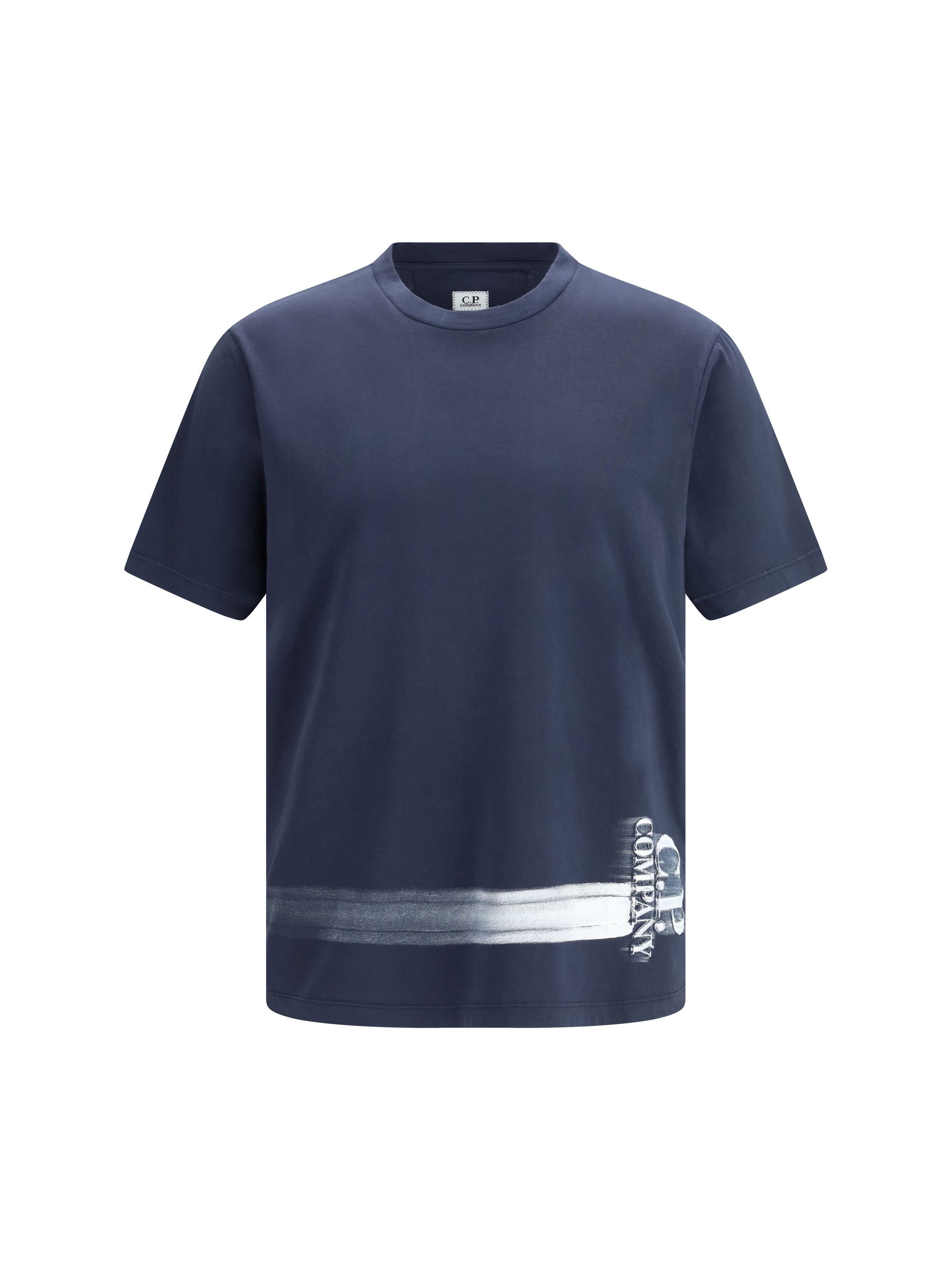 C.P. Company 24/1 printed T-shirt Size US M / EU 48-50 / 2 - 1 Thumbnail