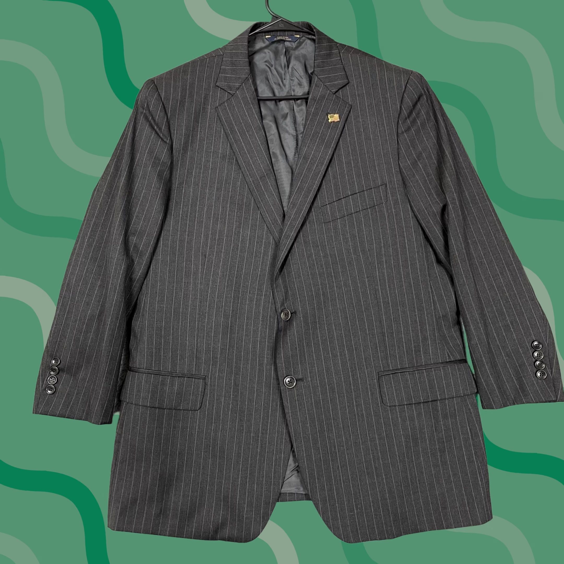 Brooks Brothers Fitzgerald Navy Herringbone 1818 Suit | Grailed