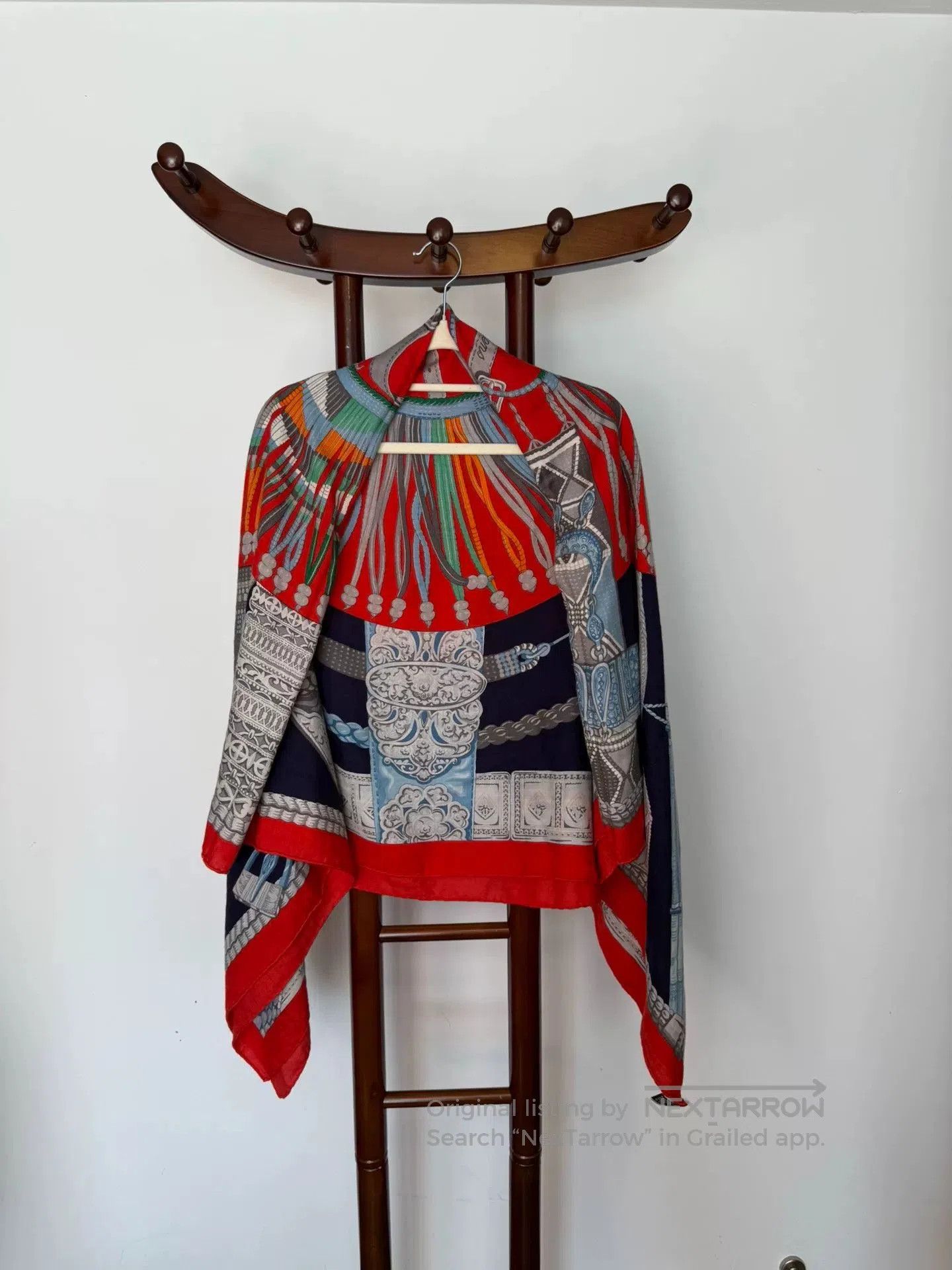 Hermes Hermes Cashmere Silk Blend Scarf. Size ONE SIZE - 3 Thumbnail