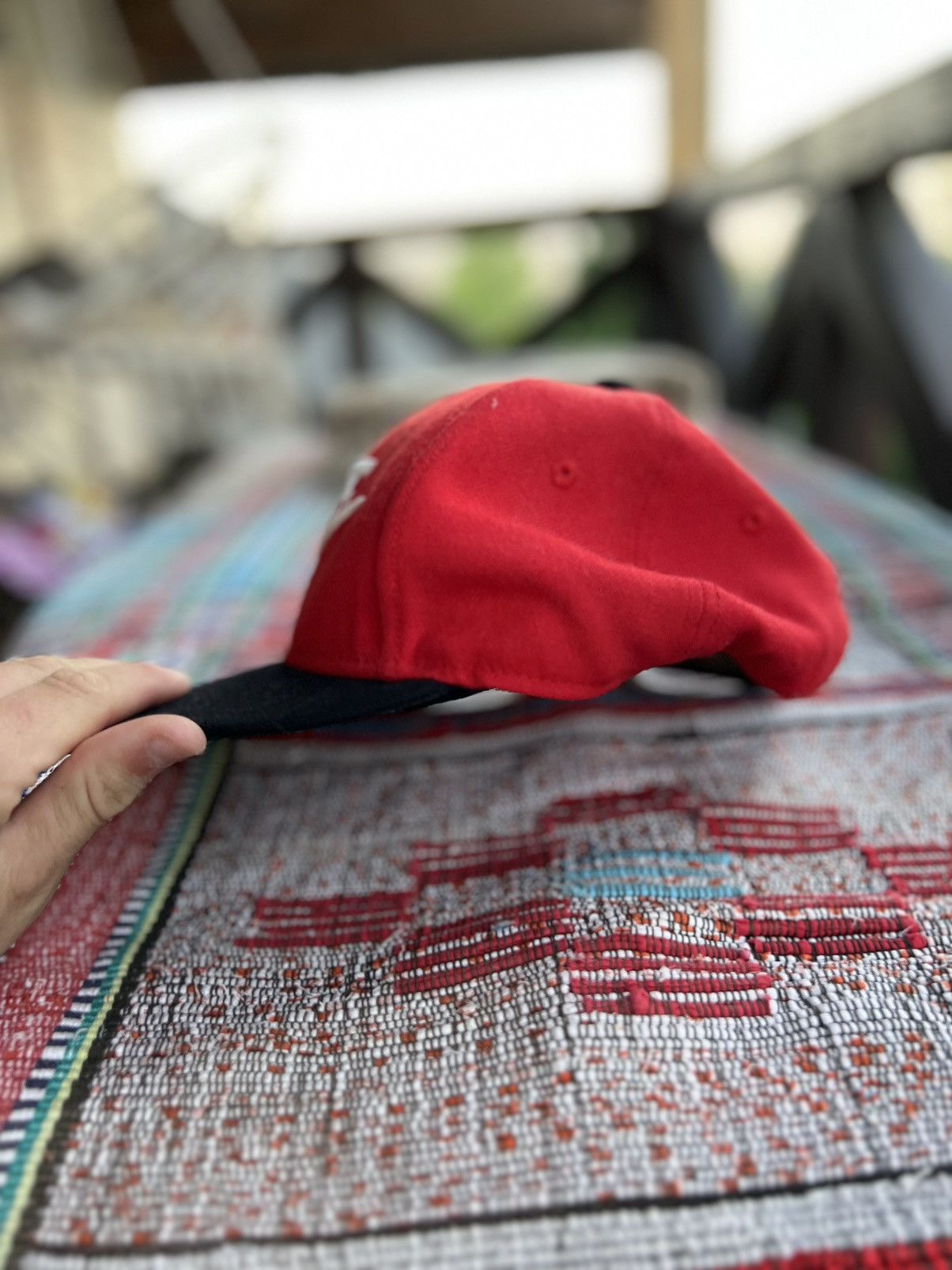 Nike 🔥 Vintage Nike Red 5-Panel Cap – One Size Size ONE SIZE - 4 Thumbnail