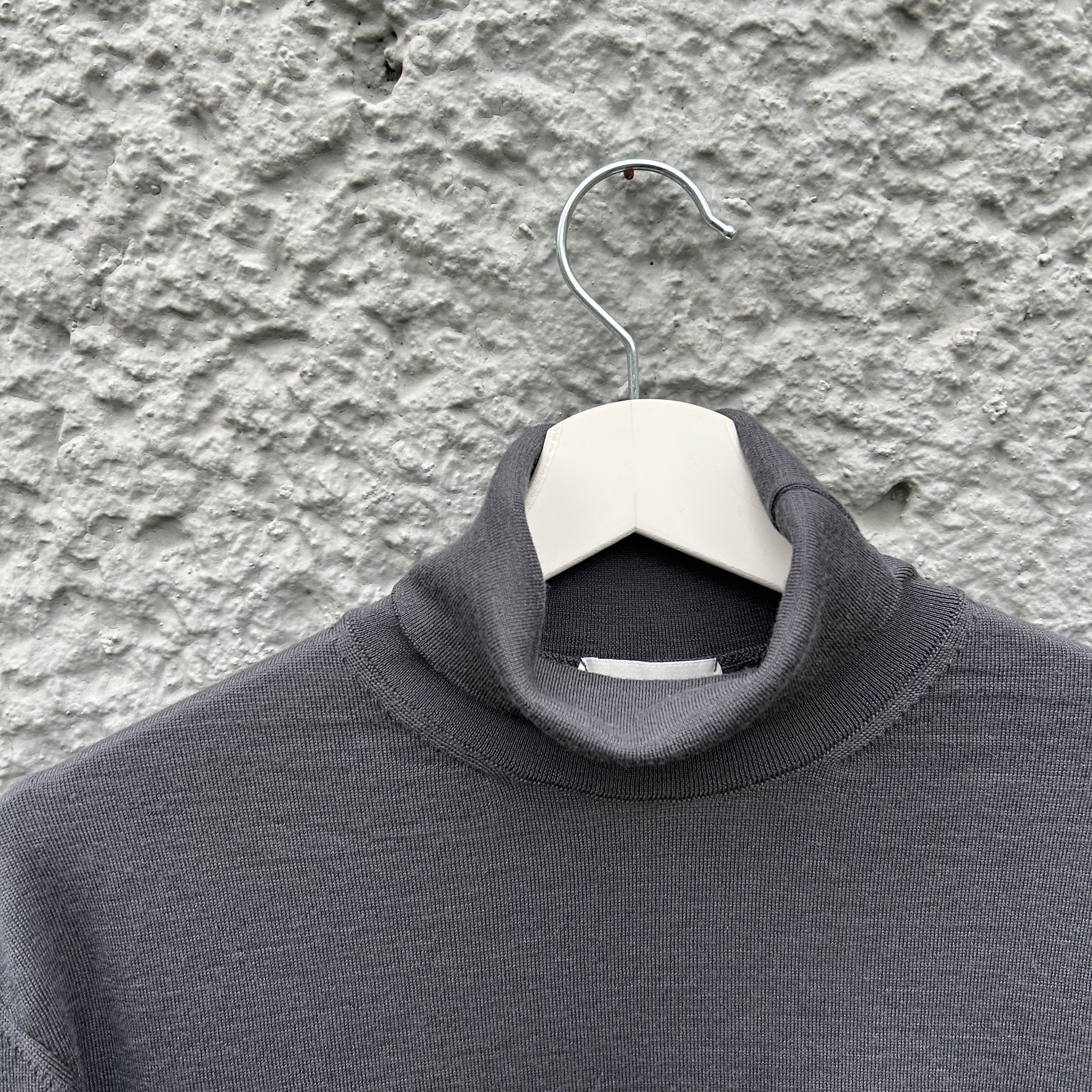 Christophe Lemaire × Lemaire Lemaire Grey Wool Turtleneck Sweater Top Size US M / EU 48-50 / 2 - 6 Thumbnail
