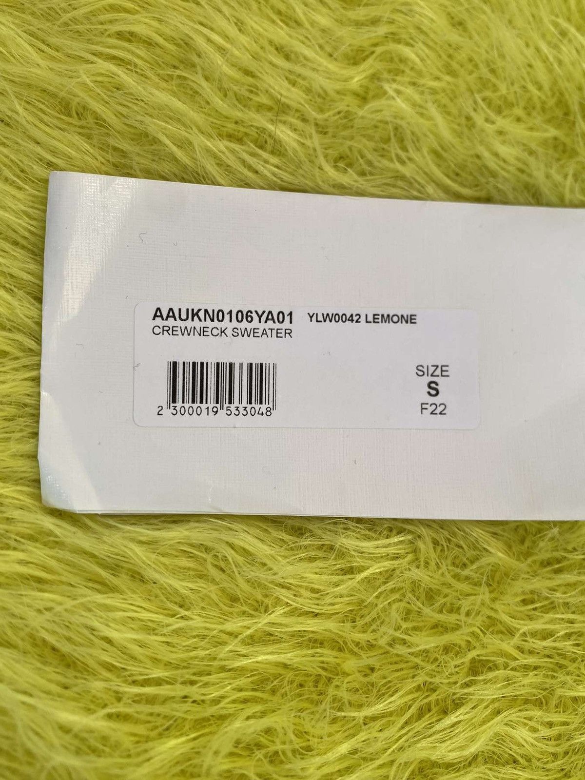 1017 ALYX 9SM ALYX 1017 9SM NEON FUZZY KNIT CREWNECK SWEATER Size US S / EU 44-46 / 1 - 6 Thumbnail