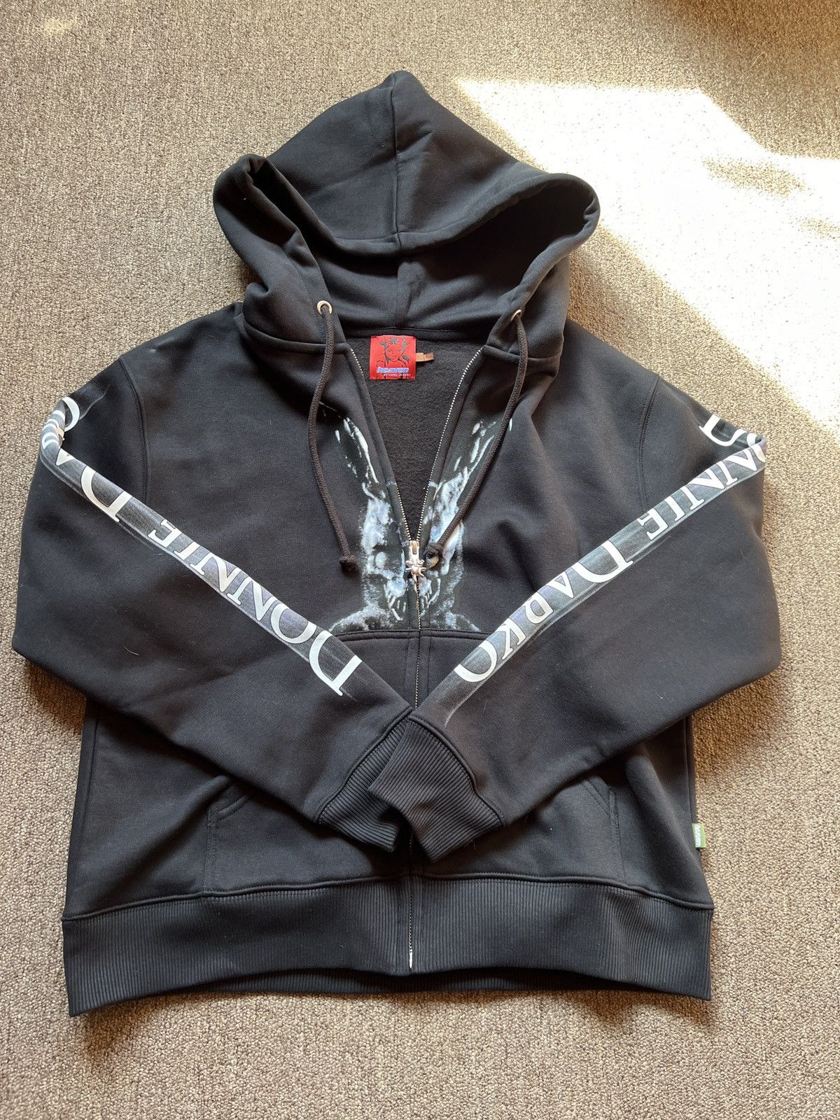 image of Heaven By Marc Jacobs x Marc Jacobs Donnie Darko X Marc Jacobs Hoodie in Black, Men's (Size Medium)