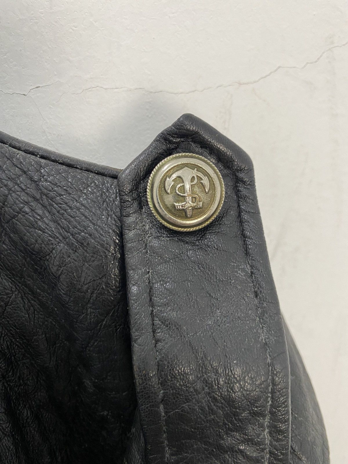 Other × Vintage VINTAGE CROPPED LEATHER JACKET Size M / US 6-8 / IT 42-44 - 4 Thumbnail