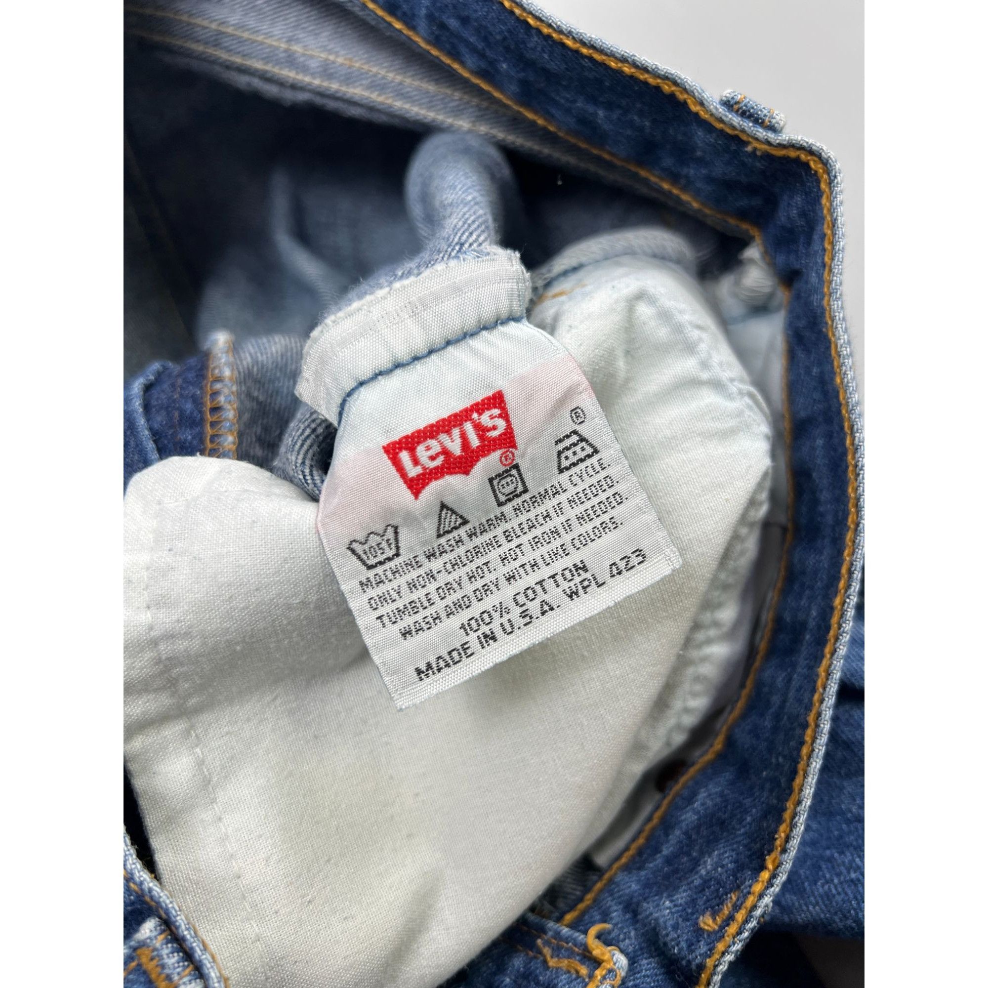 Levi's Levi’s 501 Made In USA Denim Jeans Pants (Y0921) Size US 33 - 6 Thumbnail