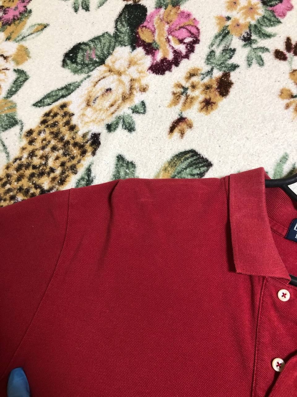 Polo Ralph Lauren Polo Ralph Lauren Men Golf Shirt Maroon Short Sleeve Knit Size US L / EU 52-54 / 3 - 7 Thumbnail