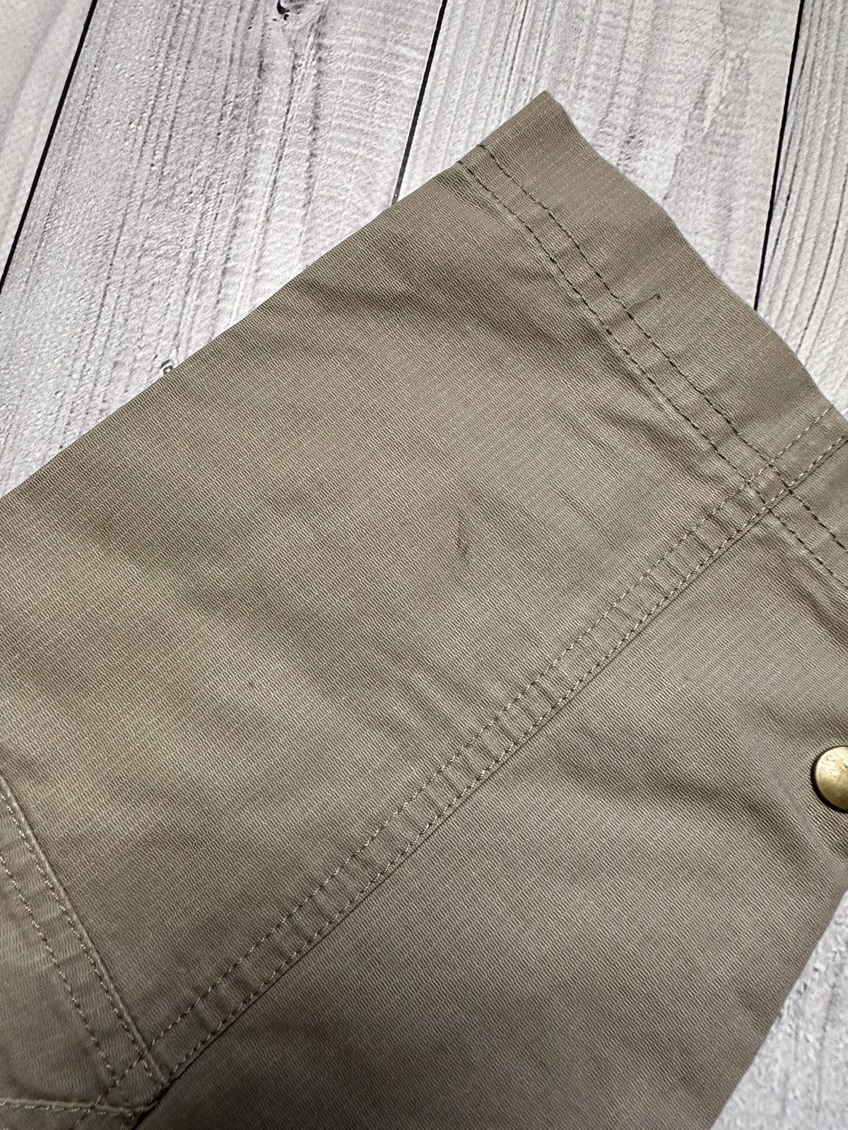 Nike × Vintage Vintage Nike Denim parka jacket army logo rare size Xs/S Size US S / EU 44-46 / 1 - 13 Thumbnail