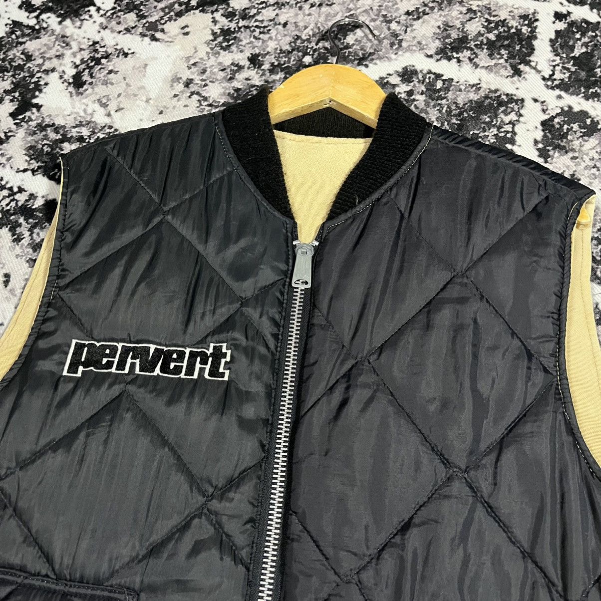Pervert 4* Pervert NYC OG 90s Quilted Vest –Lenzip USA– Size US XL / EU 56 / 4 - 11 Thumbnail