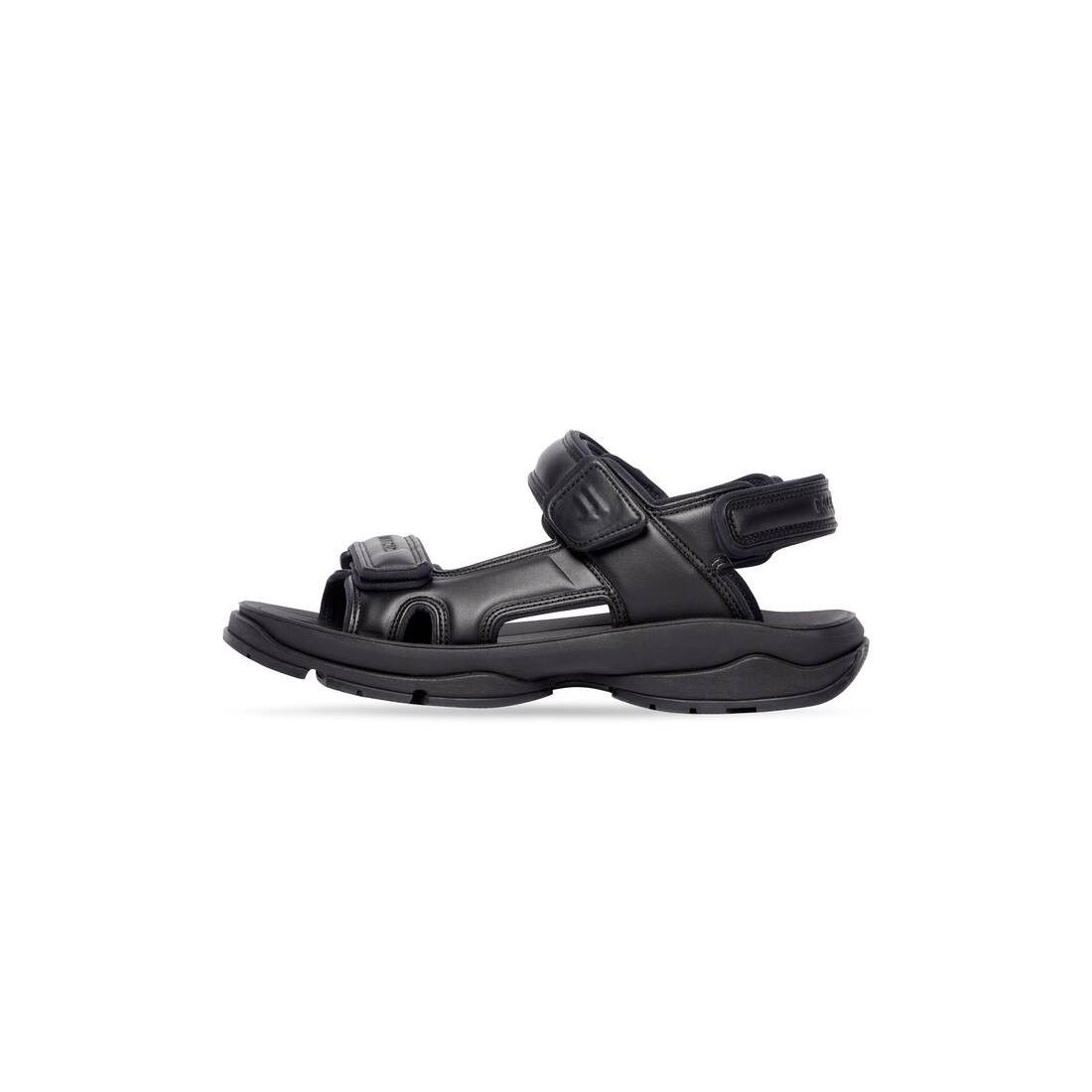 Balenciaga o1srvl11e0425 Tourist Sandals in Black Size US 9 / IT 39 - 4 Thumbnail