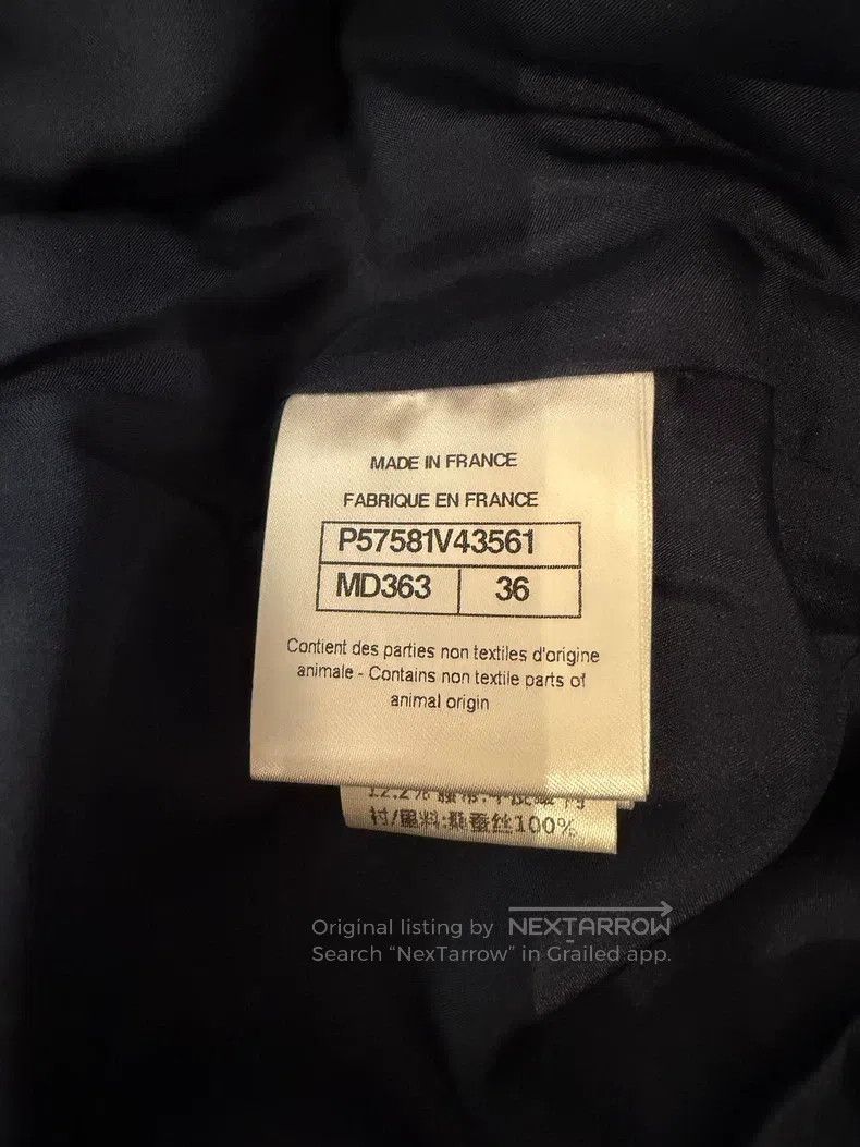 Chanel Chanel Ground control series dark blue colour sequin braid Size 24" / US 00 / IT 34 - 4 Thumbnail
