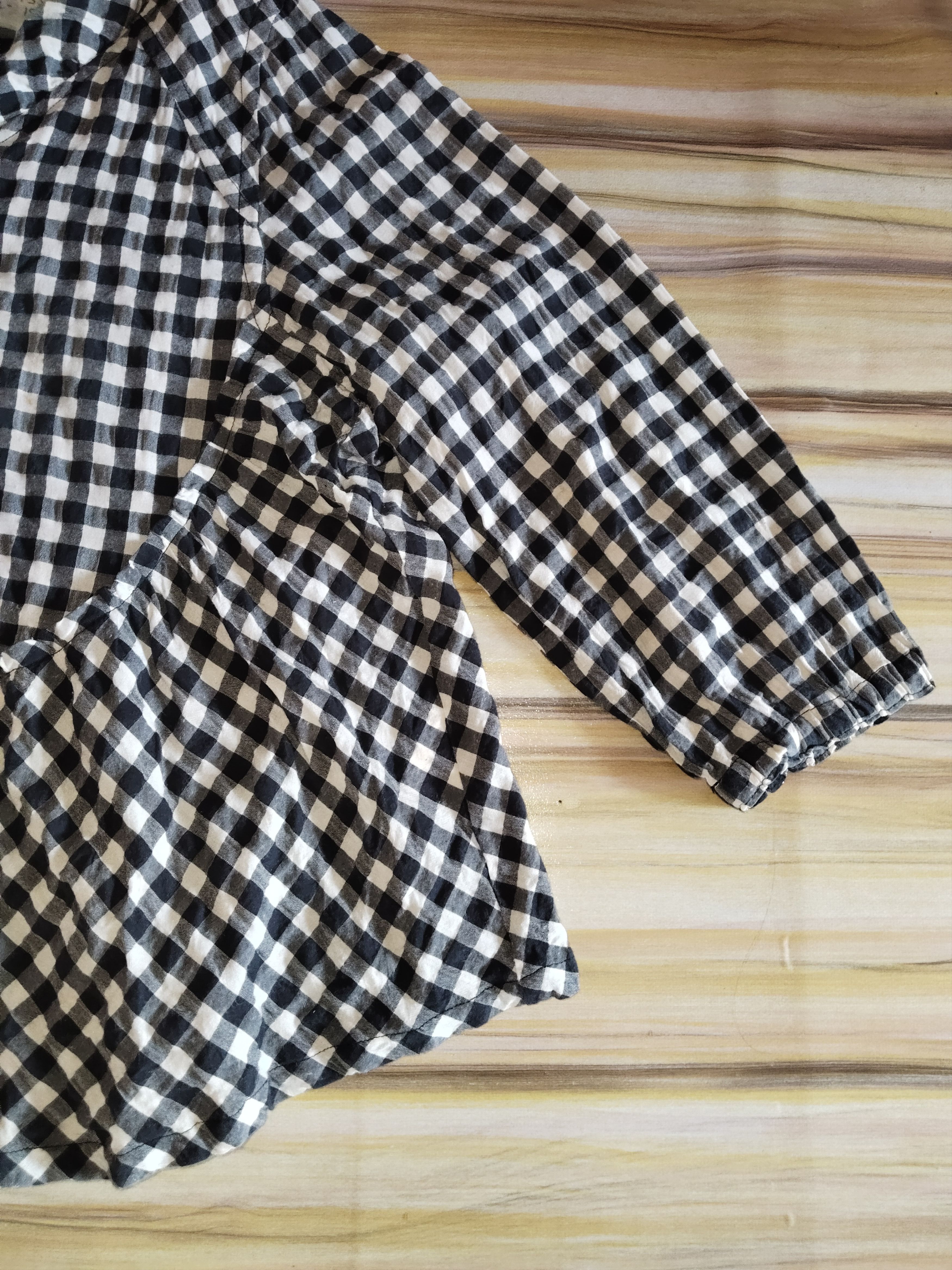 Y's Y's For Living Tartan Blouse (YOHJI YAMAMOTO ) Size S / US 4 / IT 40 - 6 Thumbnail