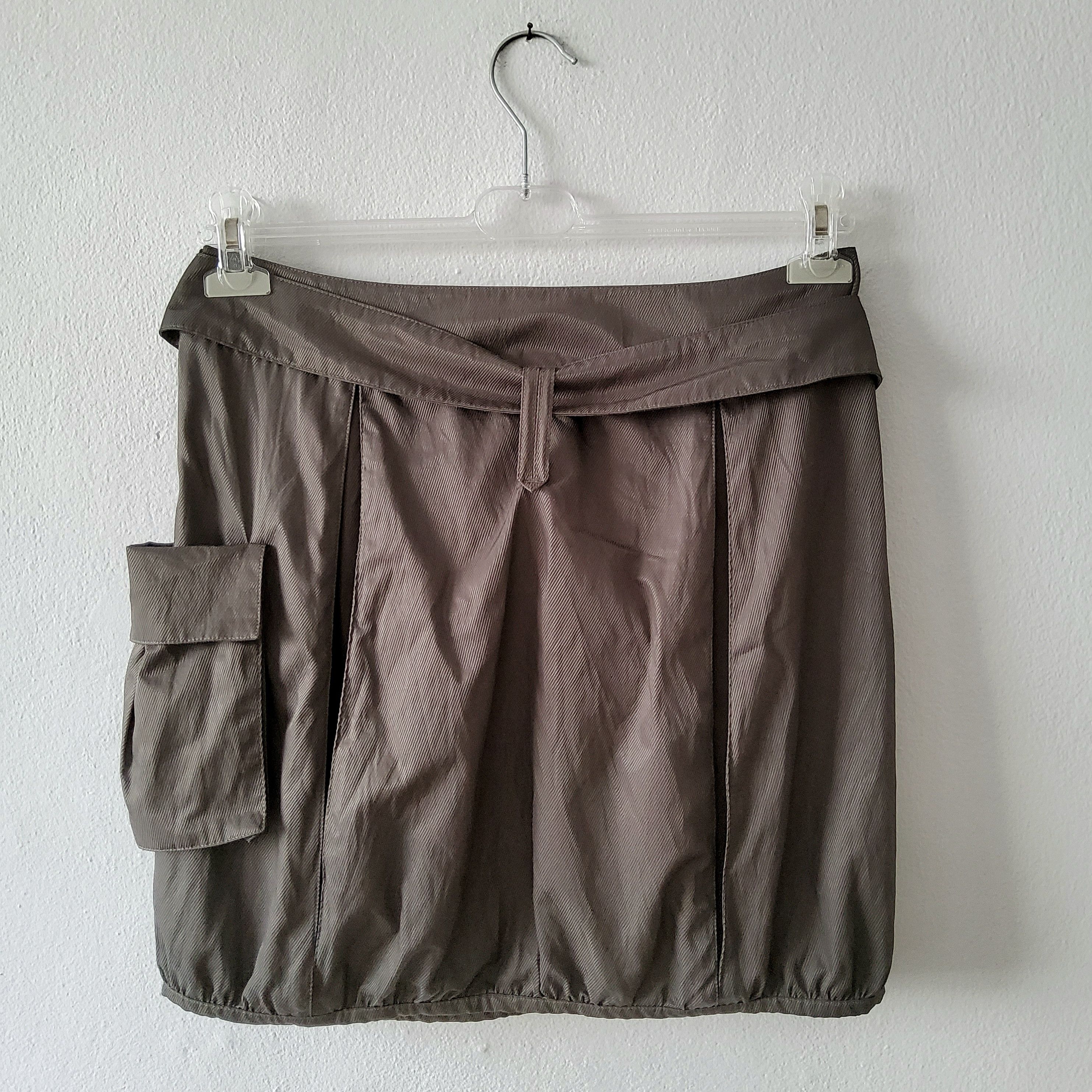 Cop Copine Cop Copine vintage y2k tech cargo buckle mini skirt Size 28" / US 6 / IT 42 - 3 Thumbnail