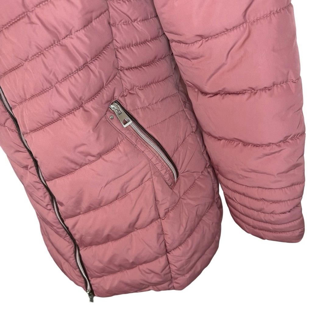 Other SPECIAL ONE INTERNATIONAL Women's Rose Gold Puffer Parka L Size L / US 10 / IT 46 - 2 Thumbnail