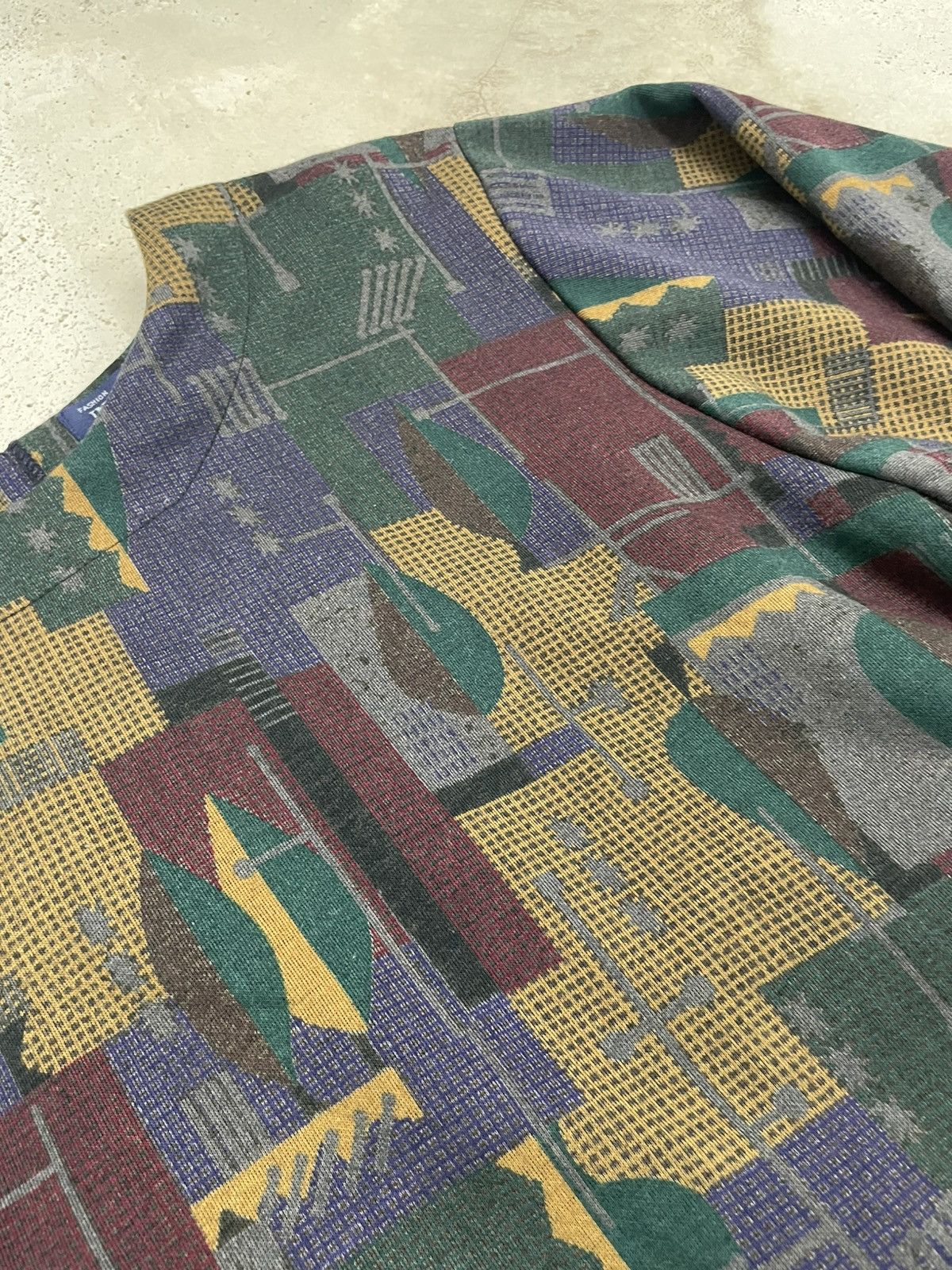 Japanese Brand Fashion Ino-House Abstract Japanese Motive Size L / US 10 / IT 46 - 6 Thumbnail
