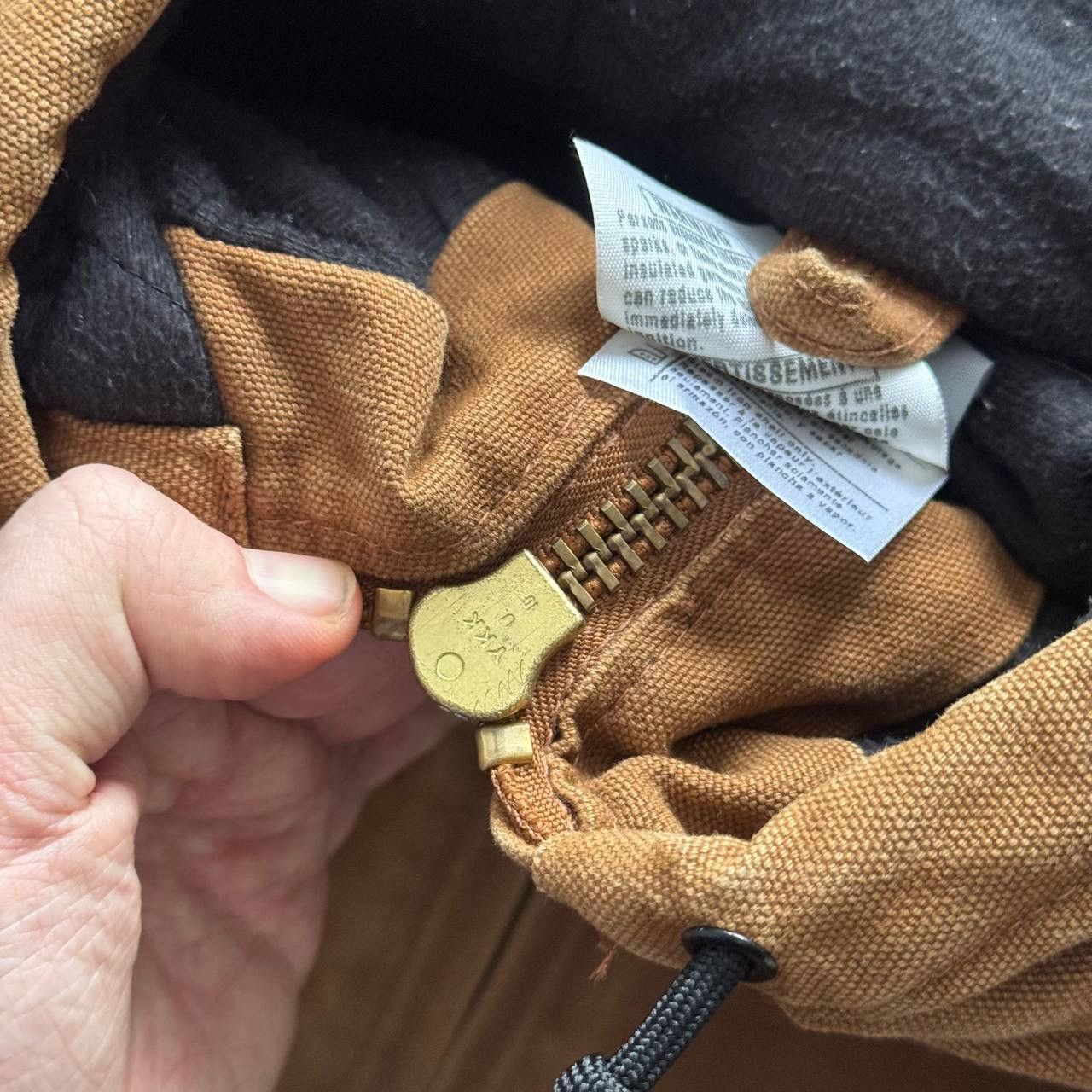 Carhartt CARHARTT VINTAGE ACTIVE JACKET FADED WORK ZIP HOODED JACKET Size US XL / EU 56 / 4 - 11 Thumbnail