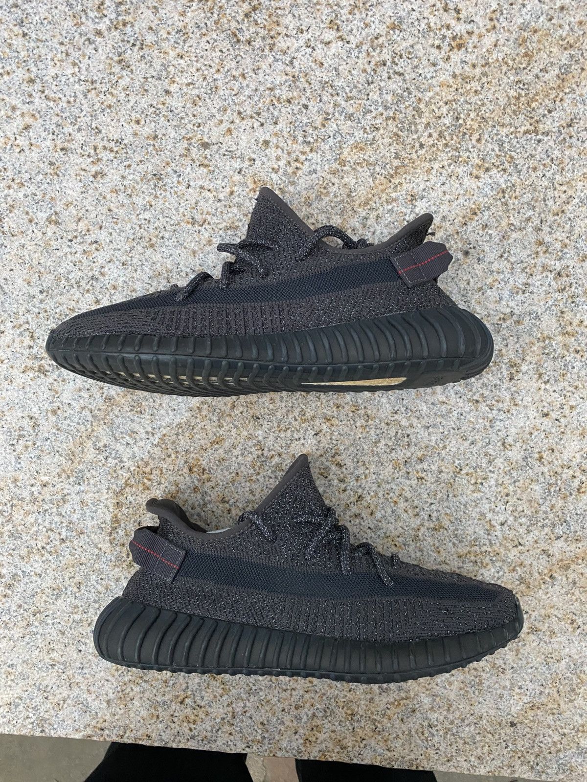 Adidas Yeezy Boost 350 V2 Static Black Reflective FU9007 SZ 10 Size US 10 / EU 43 - 2 Thumbnail