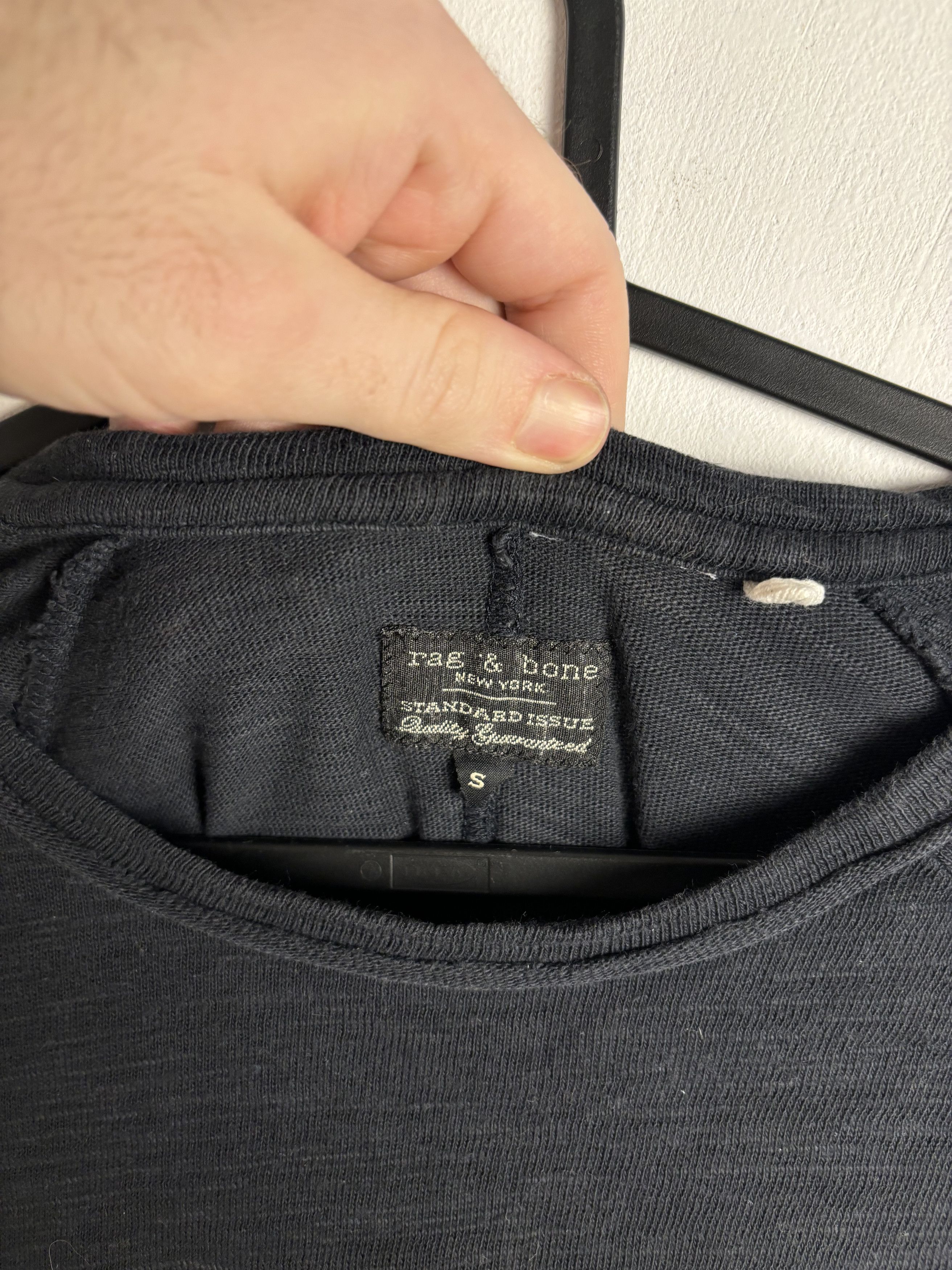 Rag & Bone Rag & Bone Charcoal Longsleeve Top Size US S / EU 44-46 / 1 - 4 Thumbnail