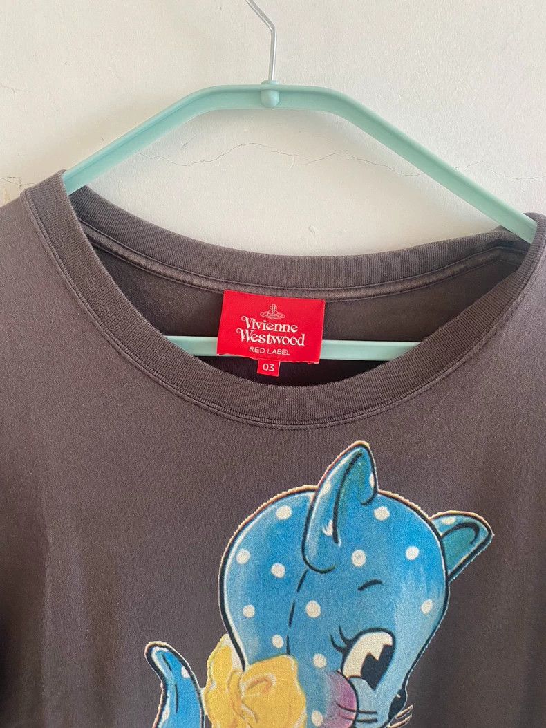 Vivienne Westwood Vivienne Westwood size03 Cat short-sleeved T-shirt Size M / US 6-8 / IT 42-44 - 3 Thumbnail