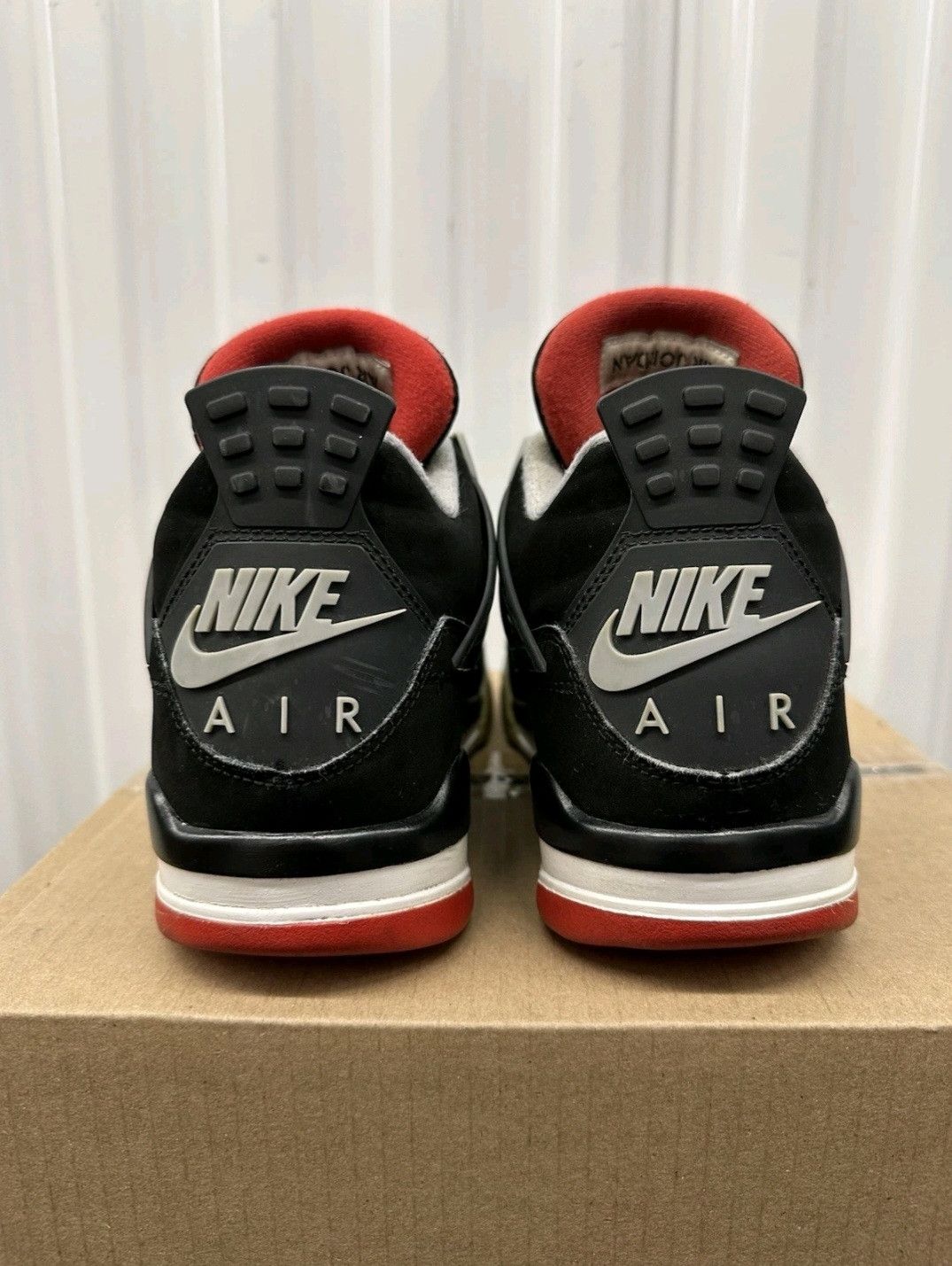 Jordan Brand Nike Air Jordan Retro 4 OG Bred 2019 308497060 Size 8.5 Men Size US 8.5 / EU 41-42 - 6 Thumbnail