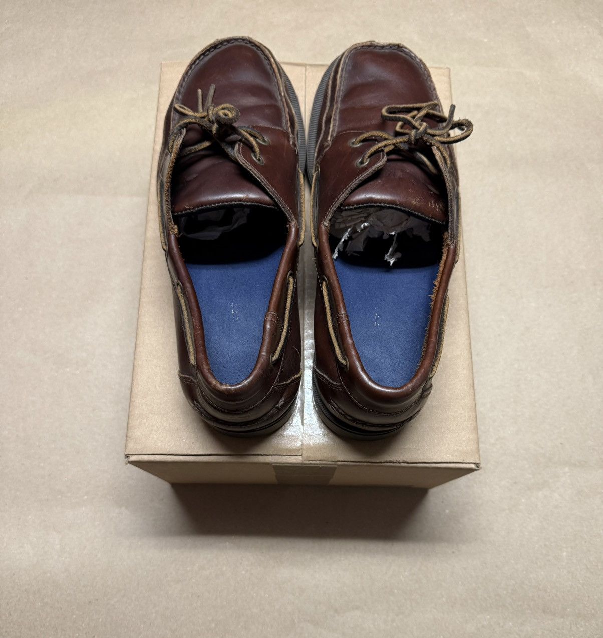 Rockport Rockport Boat Shoes Leather Nautical size 14 Rare! Size US 14 / EU 47 - 4 Thumbnail