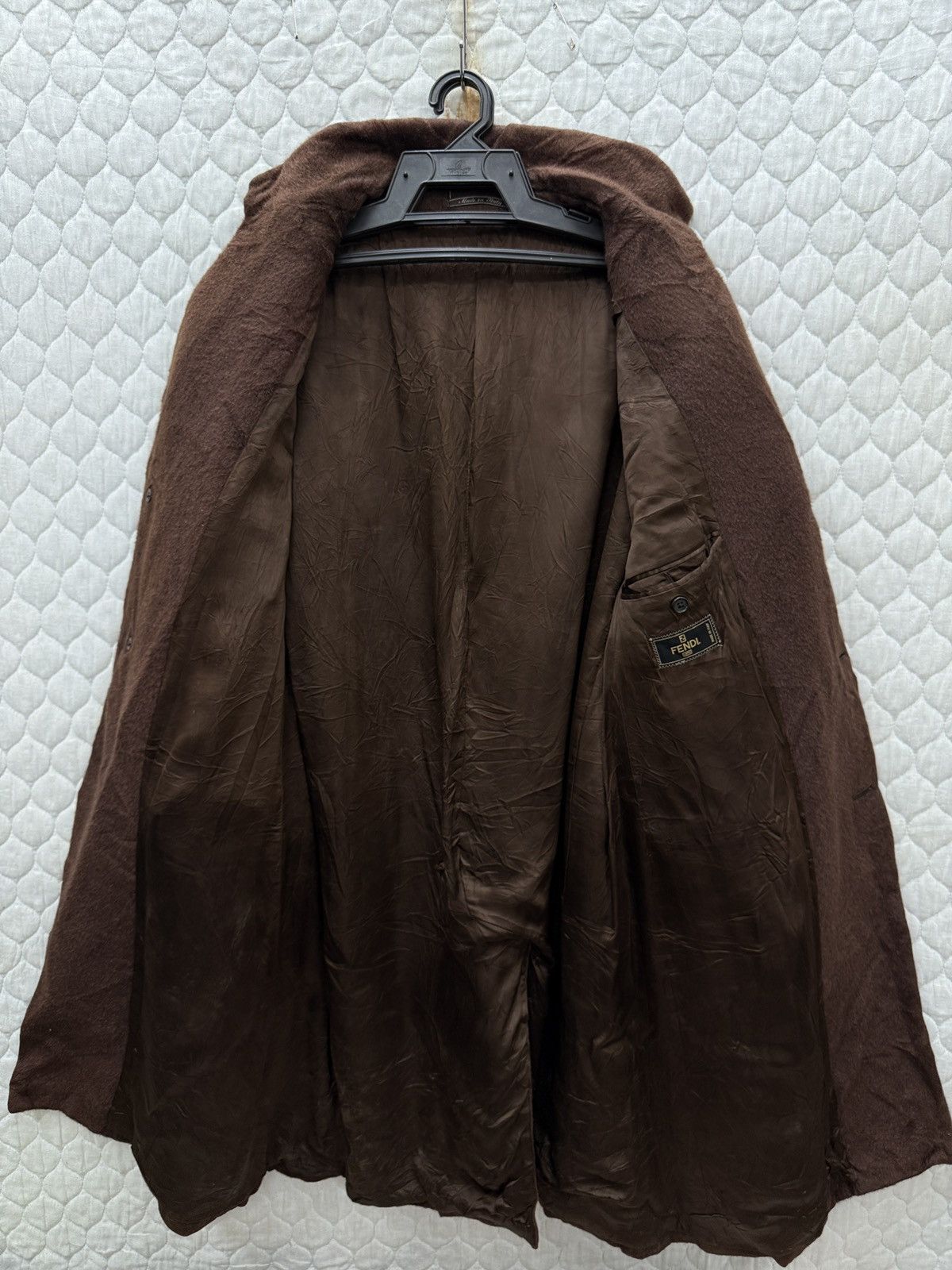 Fendi 🔥🔥🔥STEALS VTG FENDI MOHAIR WOOL LONG COAT Size US L / EU 52-54 / 3 - 7 Thumbnail