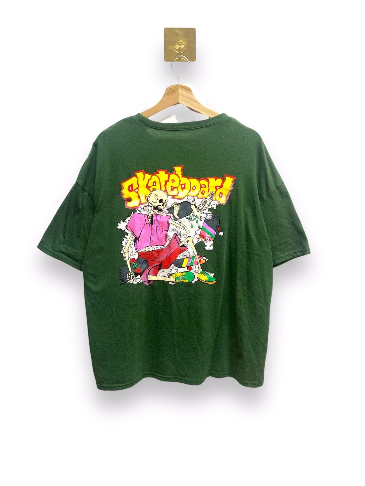 Think Skateboards Romwe Skull Skateboard T-shirts Size US L / EU 52-54 / 3 - 5 Thumbnail