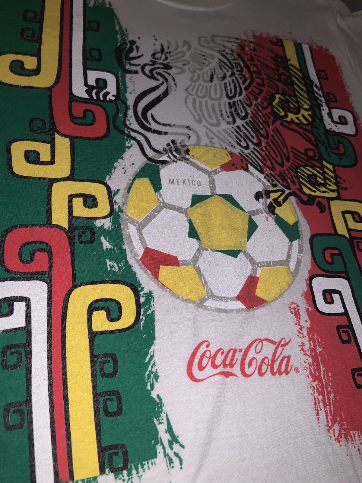 Coca Cola Coca Cola Factory 2014 Mexico Soccer T Size US S / EU 44-46 / 1 - 6 Thumbnail