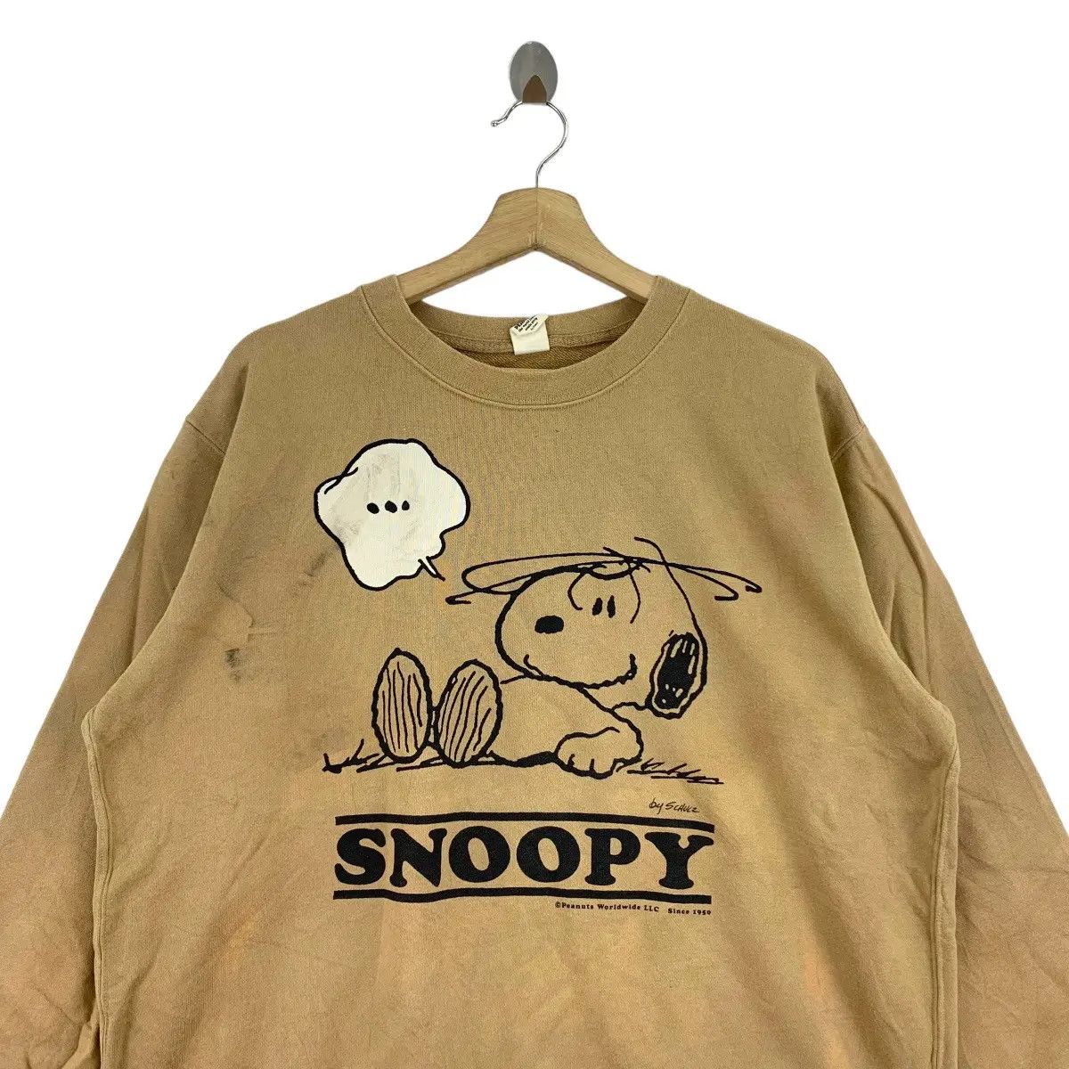 Uniqlo UNIQLO x SNOOPY PEANUTS Cheerful In Morning Oversize Size L / US 10 / IT 46 - 2 Thumbnail