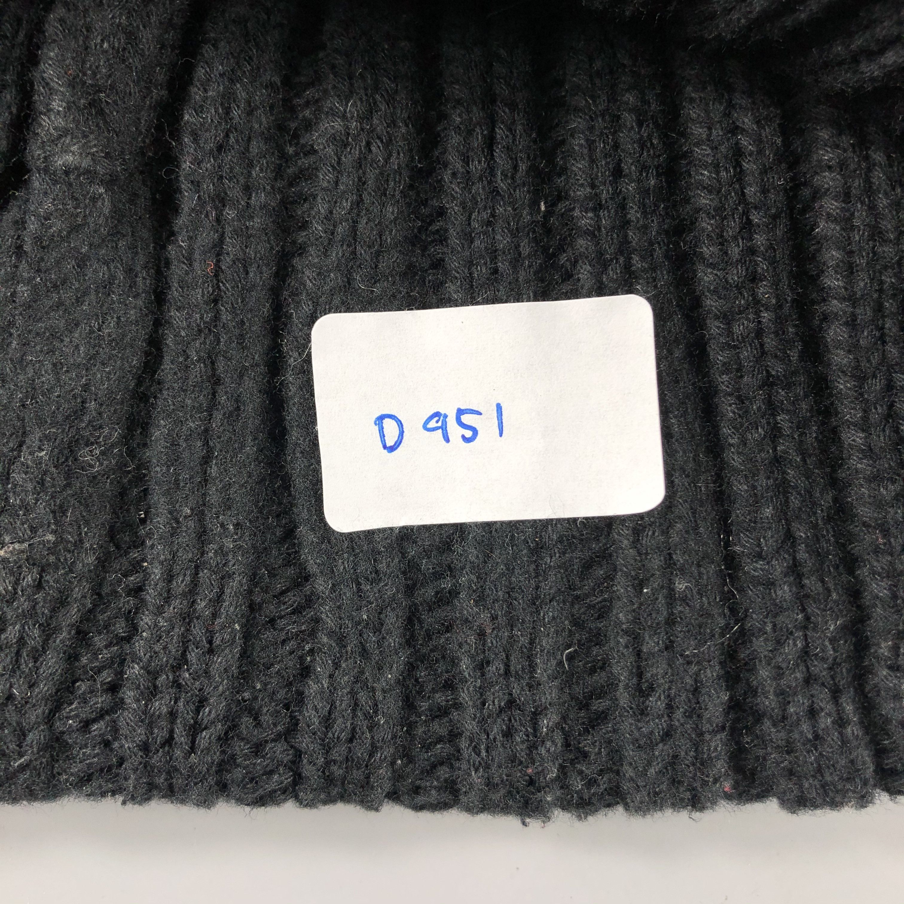 Ben Davis × Vintage Ben Davis Ribbed Black Beanie Snow Hat Snow Cap -D951 Size ONE SIZE - 7 Thumbnail