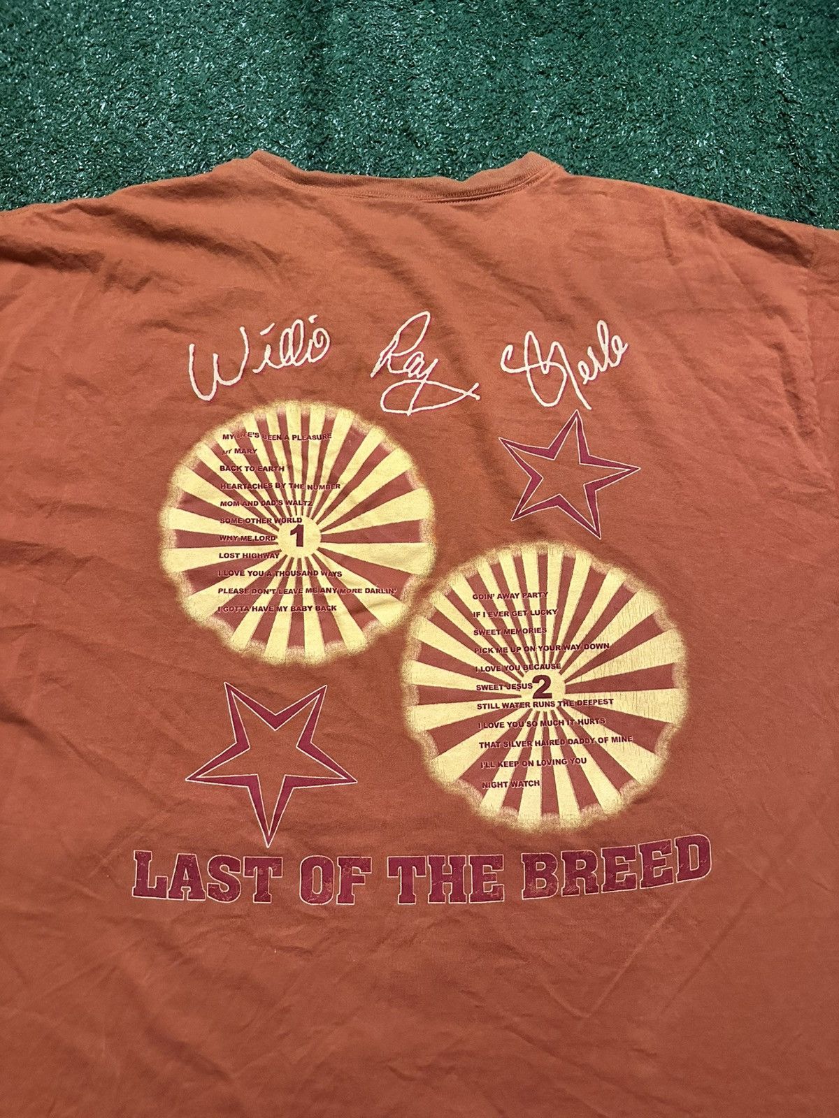 Delta Vintage Y2K Willie Nelson ‘Last of the Breed’ Music Shirt Size US XXL / EU 58 / 5 - 6 Thumbnail