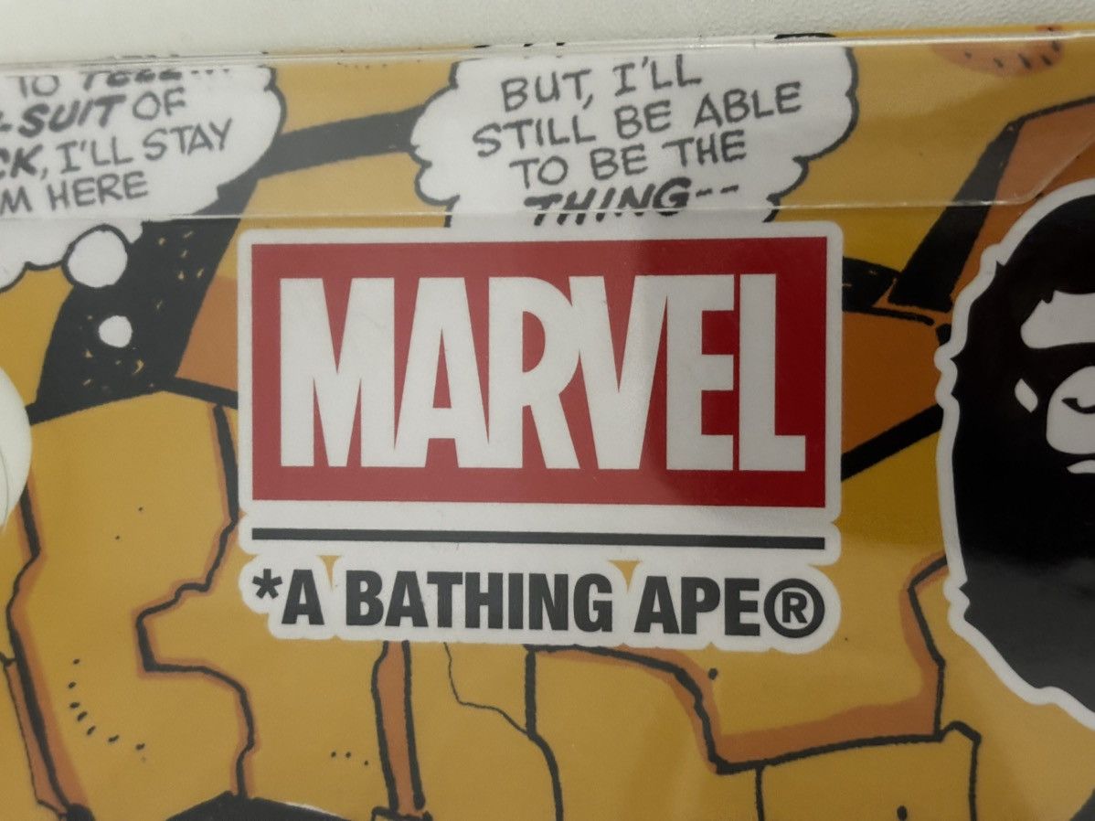 Bape Authentic ape bape x marvel the thing bape sta new 7 Size US 7 / EU 40 - 5 Thumbnail