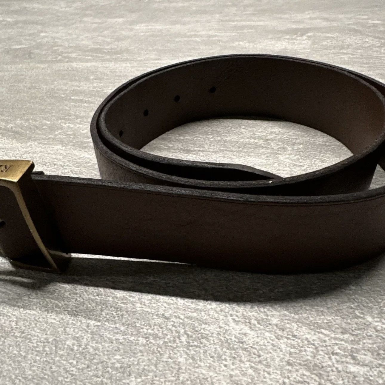 Polo Ralph Lauren Polo Ralph Lauren Wilton Equestrian Leather Belt 32 Brown Size 32 - 2 Thumbnail