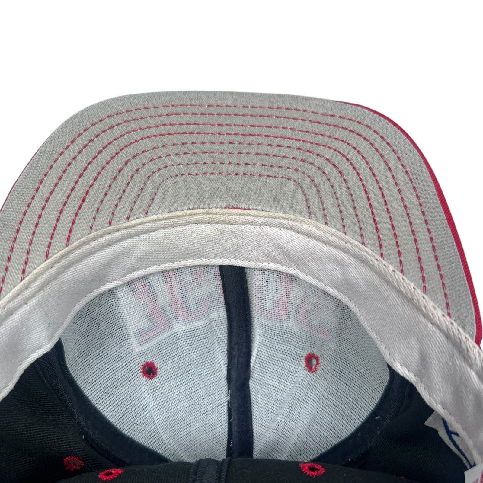 Other Vintage AJD Philadelphia 76ers Snapback Hat Men's Red Black Size ONE SIZE - 6 Thumbnail