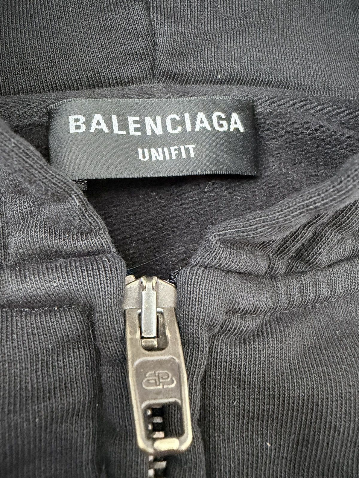 Balenciaga back tab cropped zip up Size US S / EU 44-46 / 1 - 5 Thumbnail