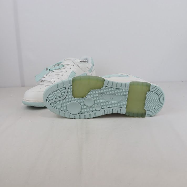 Off-White o1rshd1 Out of Office Calf Leather Sneakers in White Mint Size US 13 / EU 46 - 10 Thumbnail