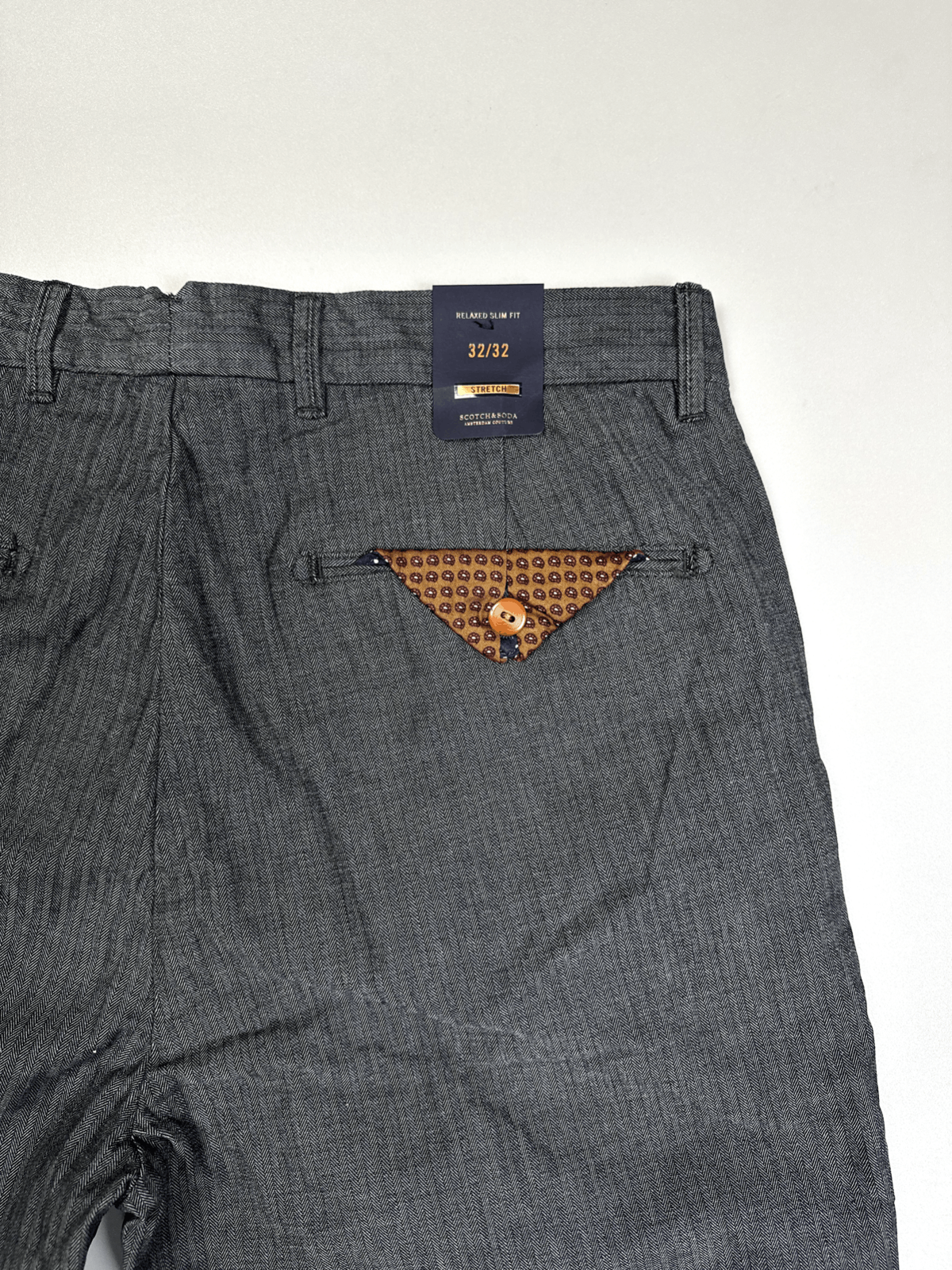 Scotch & Soda Relaxed Slim Fit Formal Pants Scotch&Soda W32 L32 Size US 32 / EU 48 - 5 Thumbnail