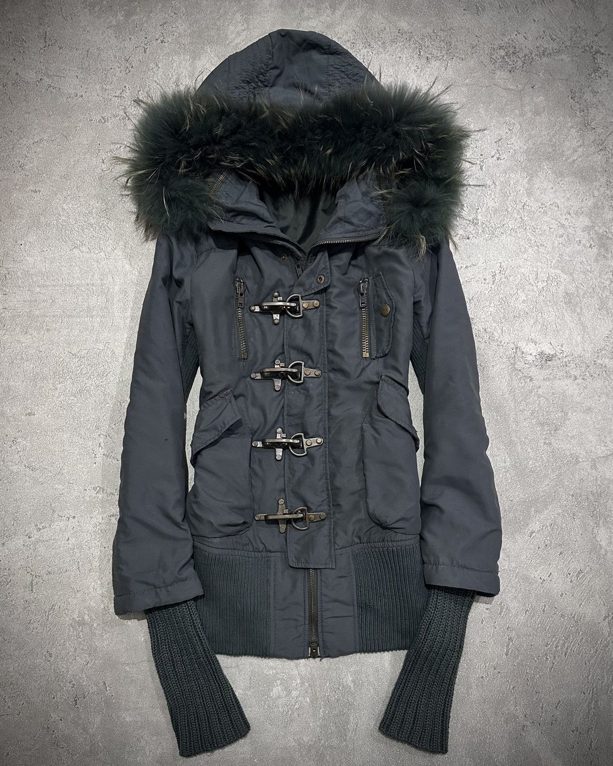 Japanese Brand 2000's Sly - Fur Punk Vkei Grunge Gothic Style