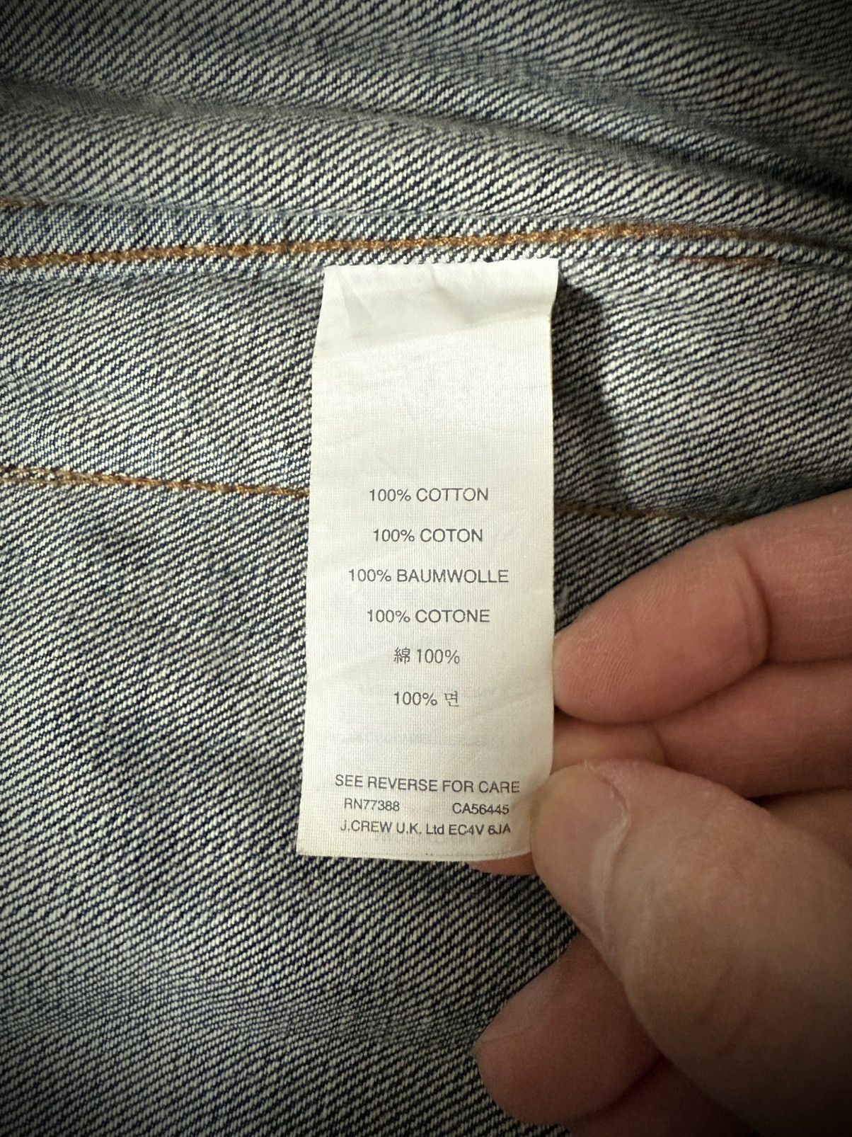 J.Crew Denim Jacket Size US XS / EU 42 / 0 - 6 Thumbnail