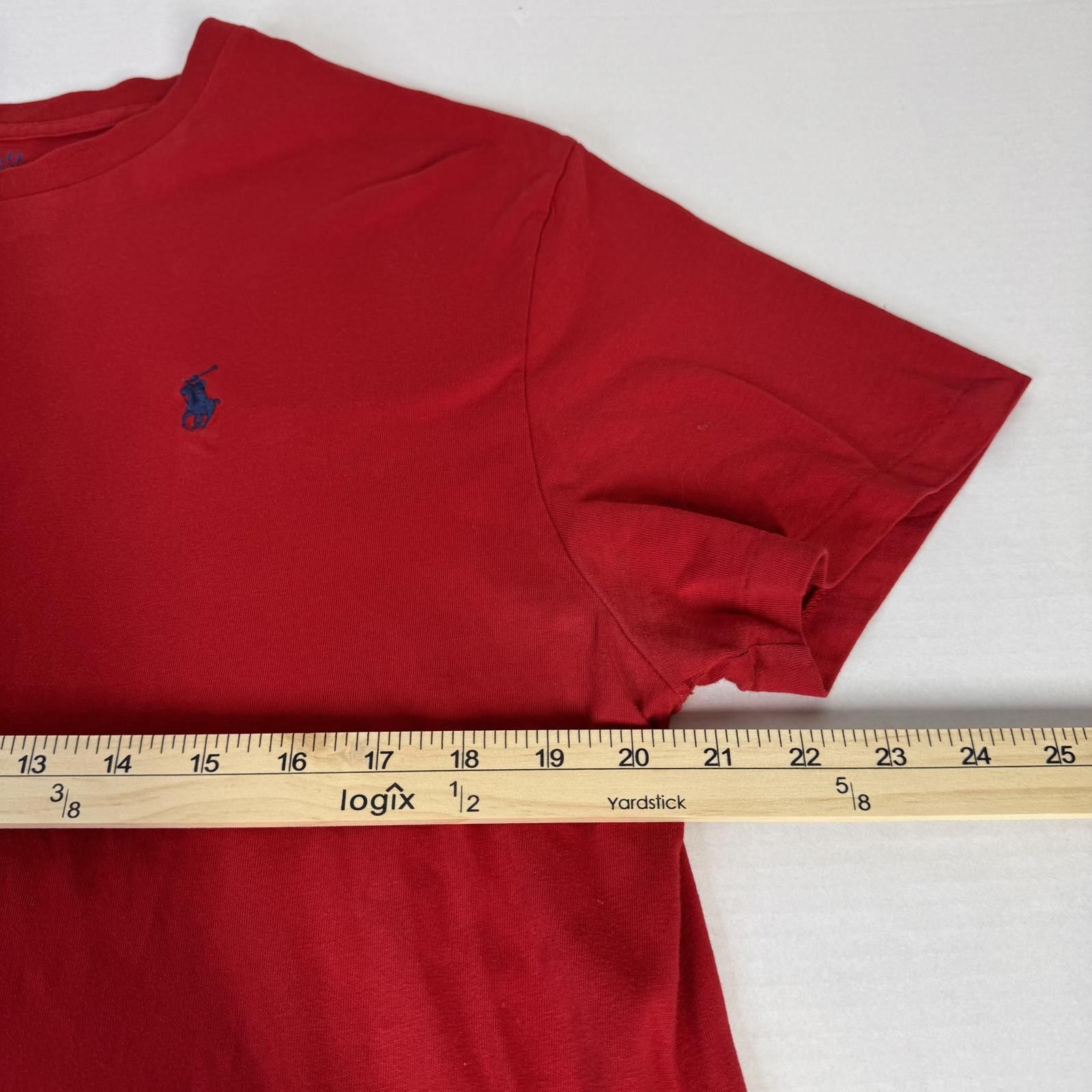Polo Ralph Lauren Ralph Lauren Red T-Shirt Short Sleeves Size L Size US L / EU 52-54 / 3 - 6 Thumbnail