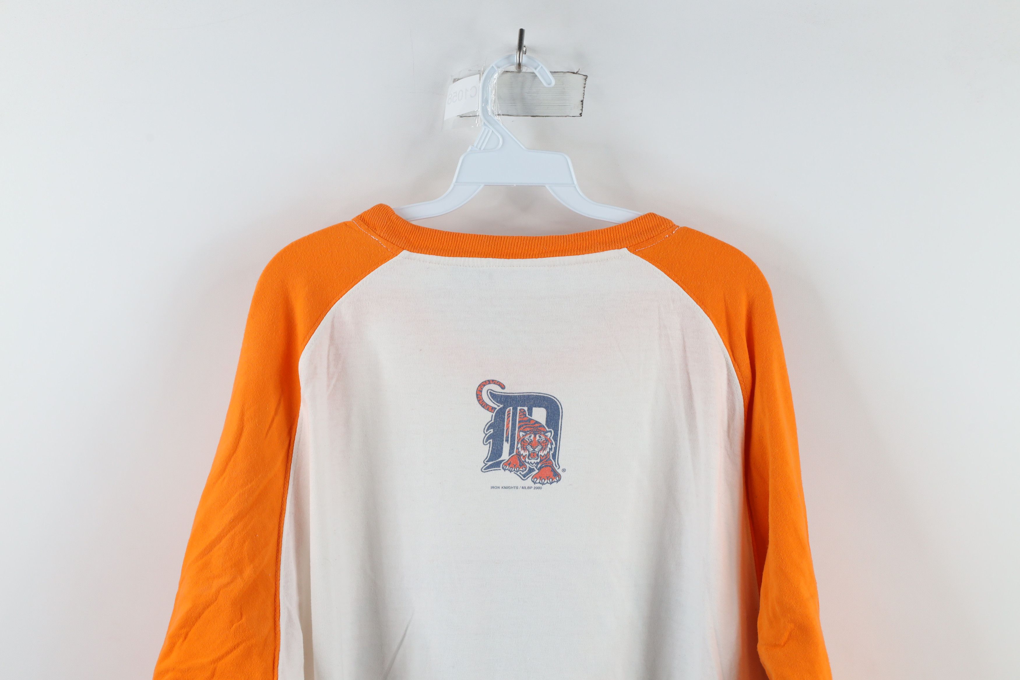 Vintage Vintage Y2K 2000 Detroit Tigers Baseball Raglan T-Shirt Size US L / EU 52-54 / 3 - 13 Thumbnail