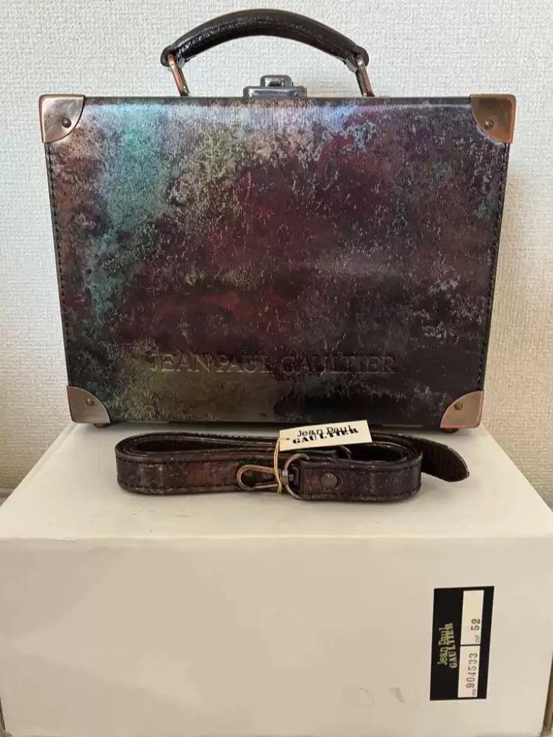 Jean Paul Gaultier Jean Paul Gaultie Jade Bug Suitcase Size ONE SIZE - 1 Thumbnail