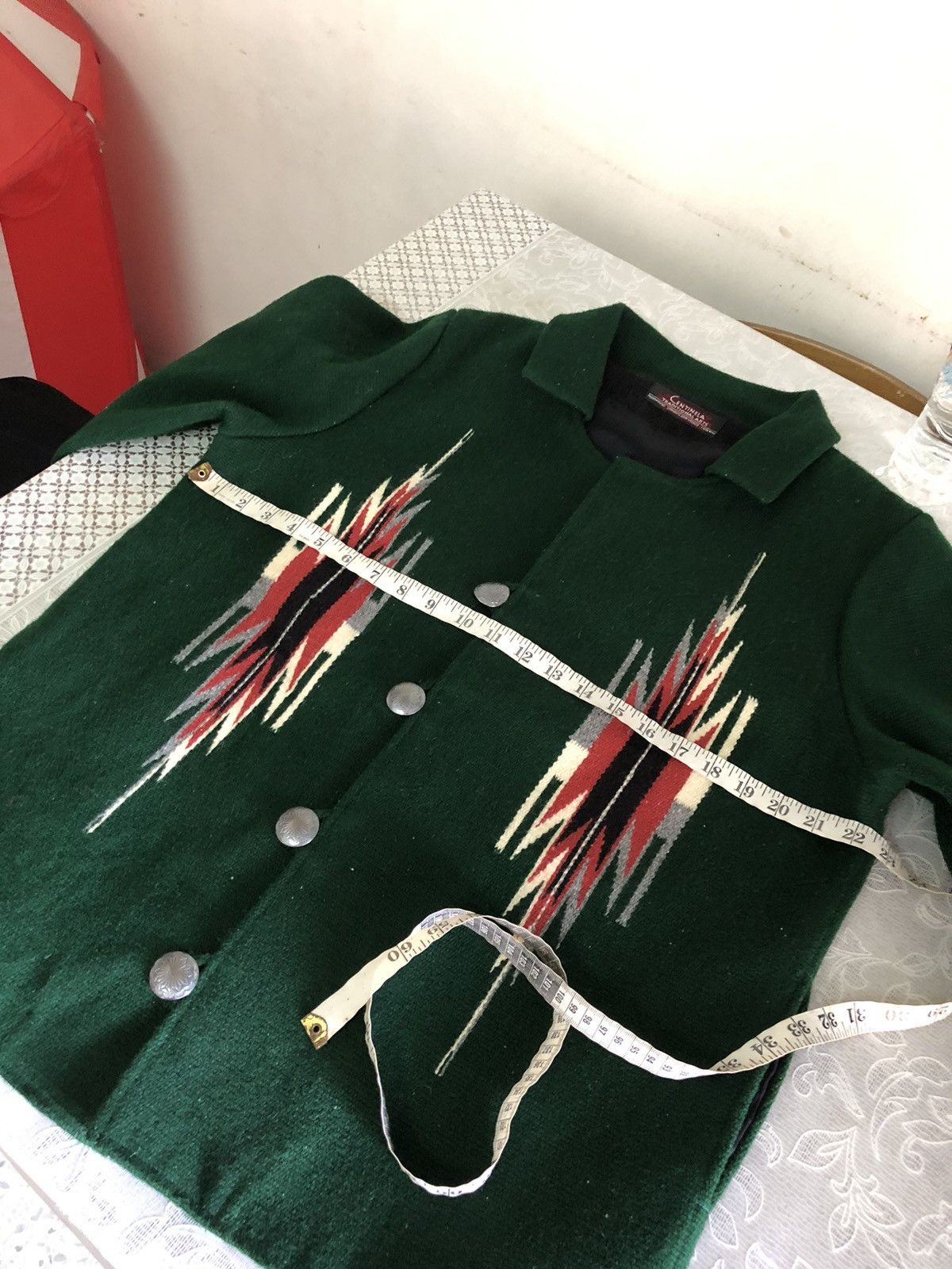 Vintage Rare Vintage Centinela Chimayo Hand Woven New Maxico Jacket Size US M / EU 48-50 / 2 - 17 Thumbnail